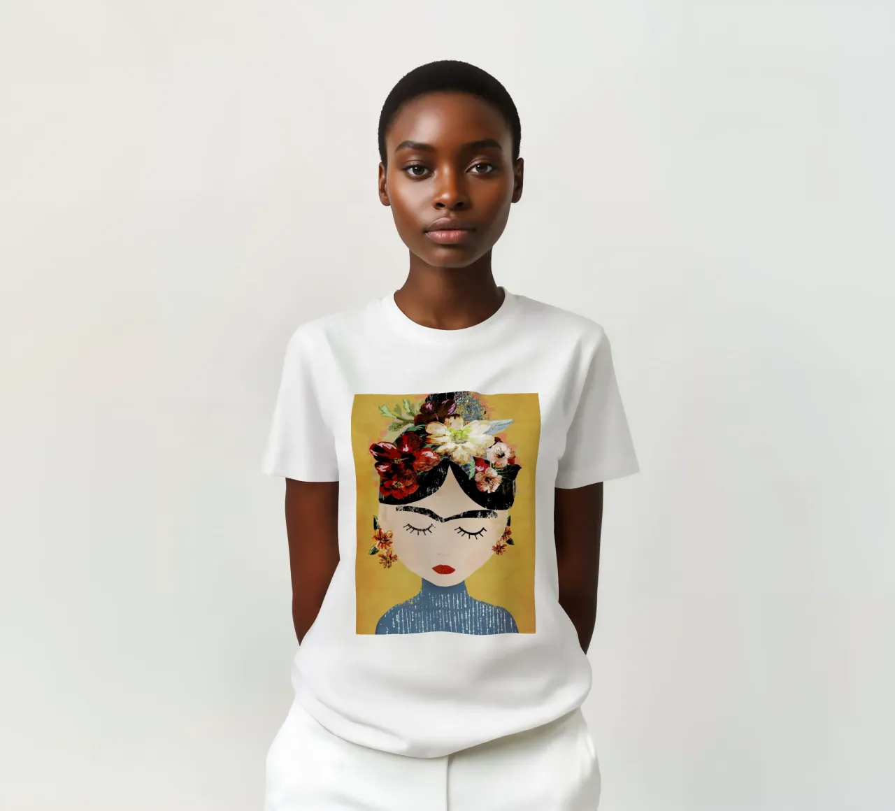 Frida (Yellow) t-shirt de treechild