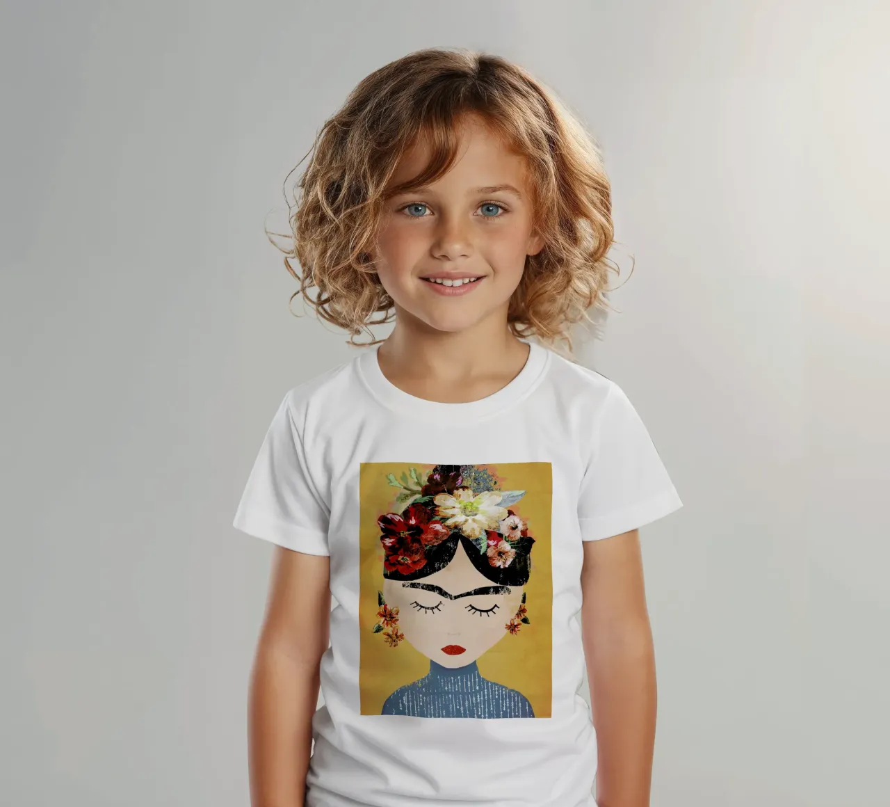 Frida (Yellow) t-shirt enfant de treechild