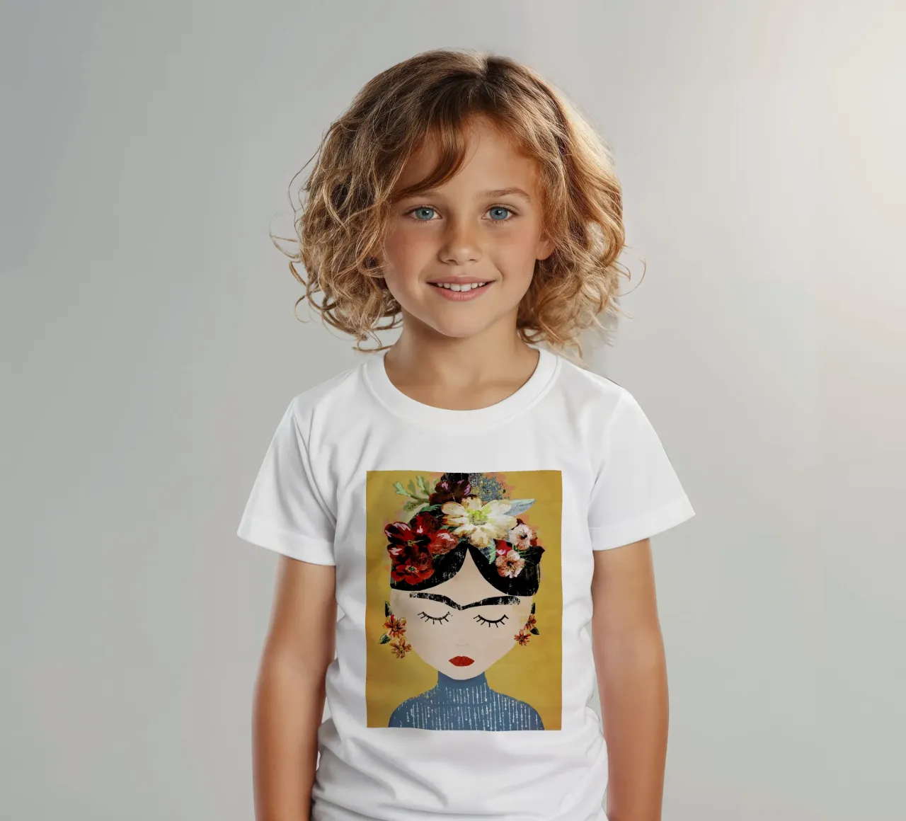 Frida (Yellow) t-shirt enfant de treechild