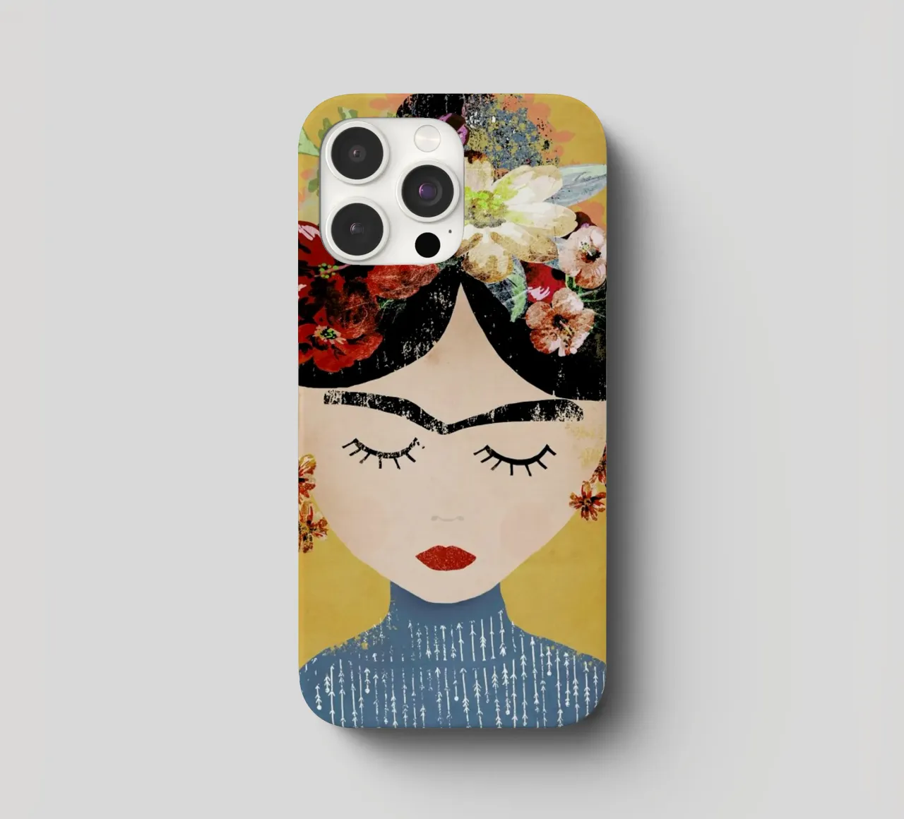 Frida (Yellow) coque iphone de treechild