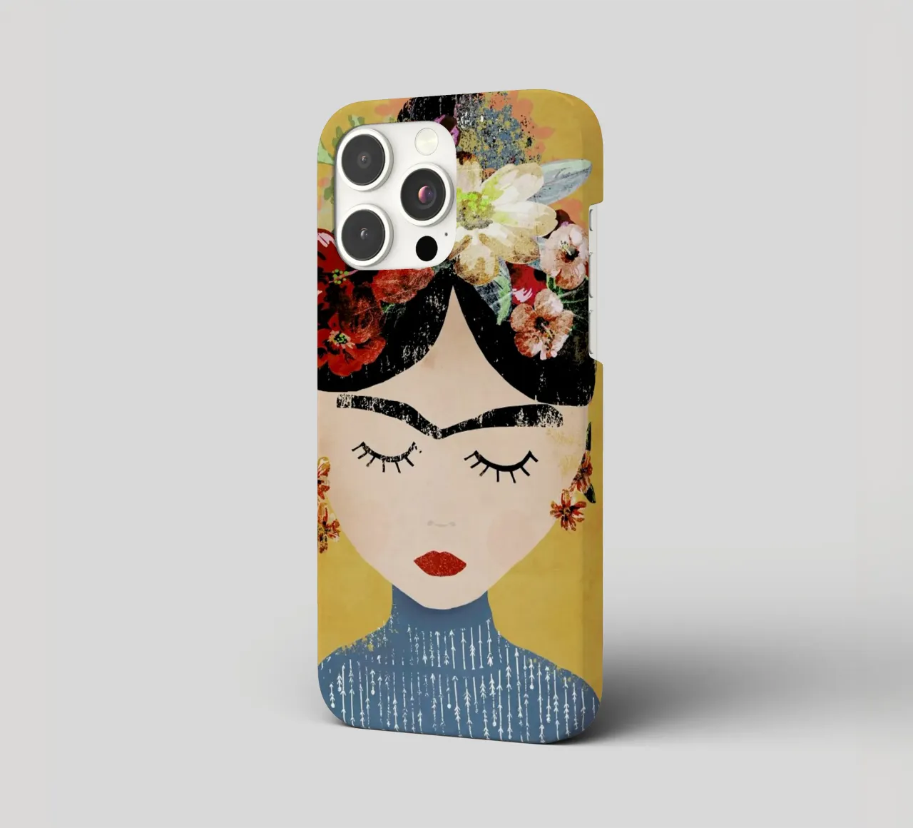 Frida (Yellow) coque iphone de treechild