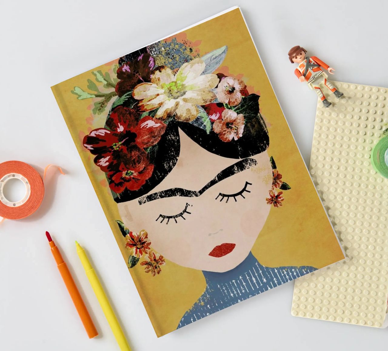 Frida (Yellow) carnet de notes de treechild