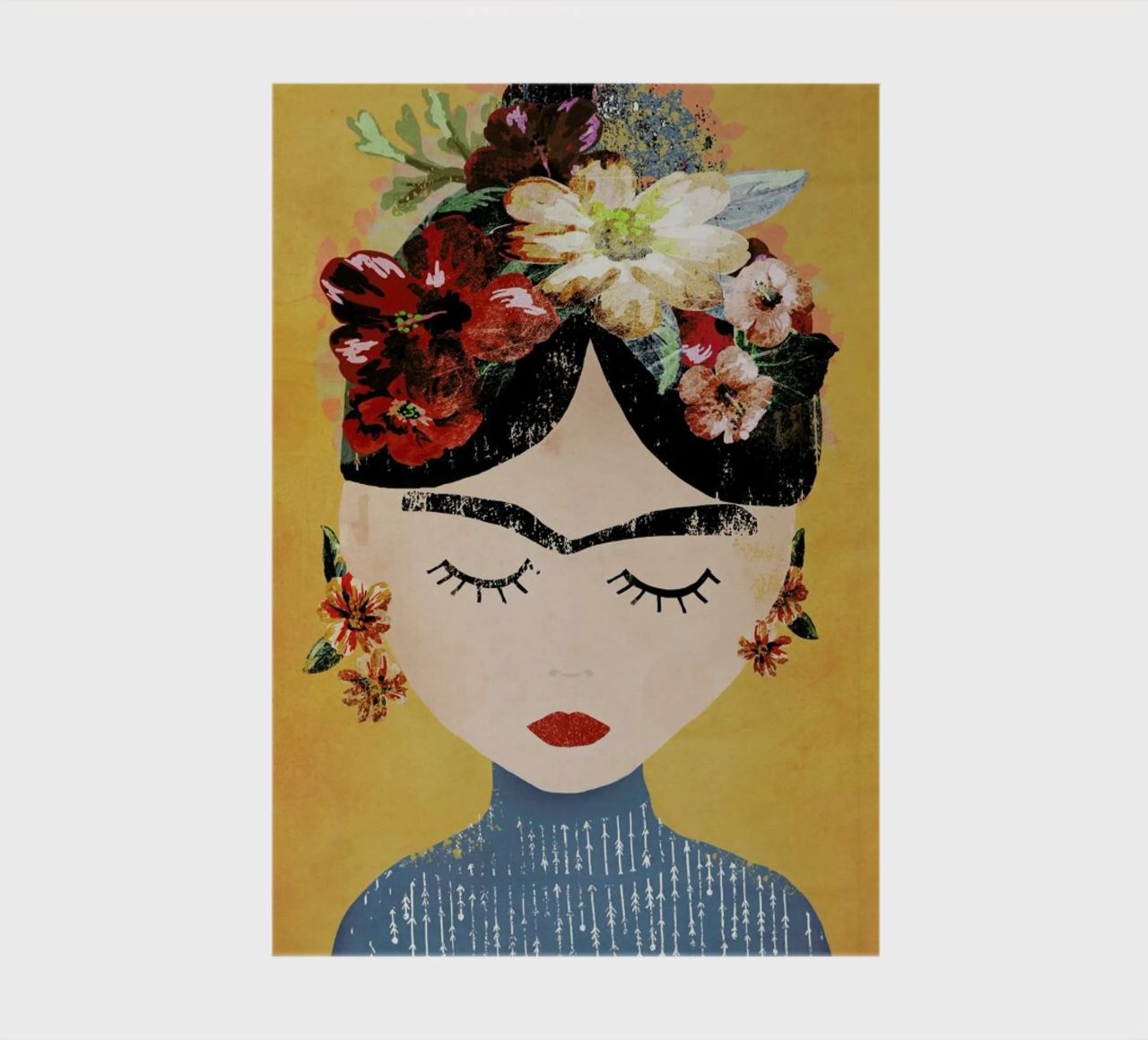 Frida (Yellow) carnet de notes de treechild