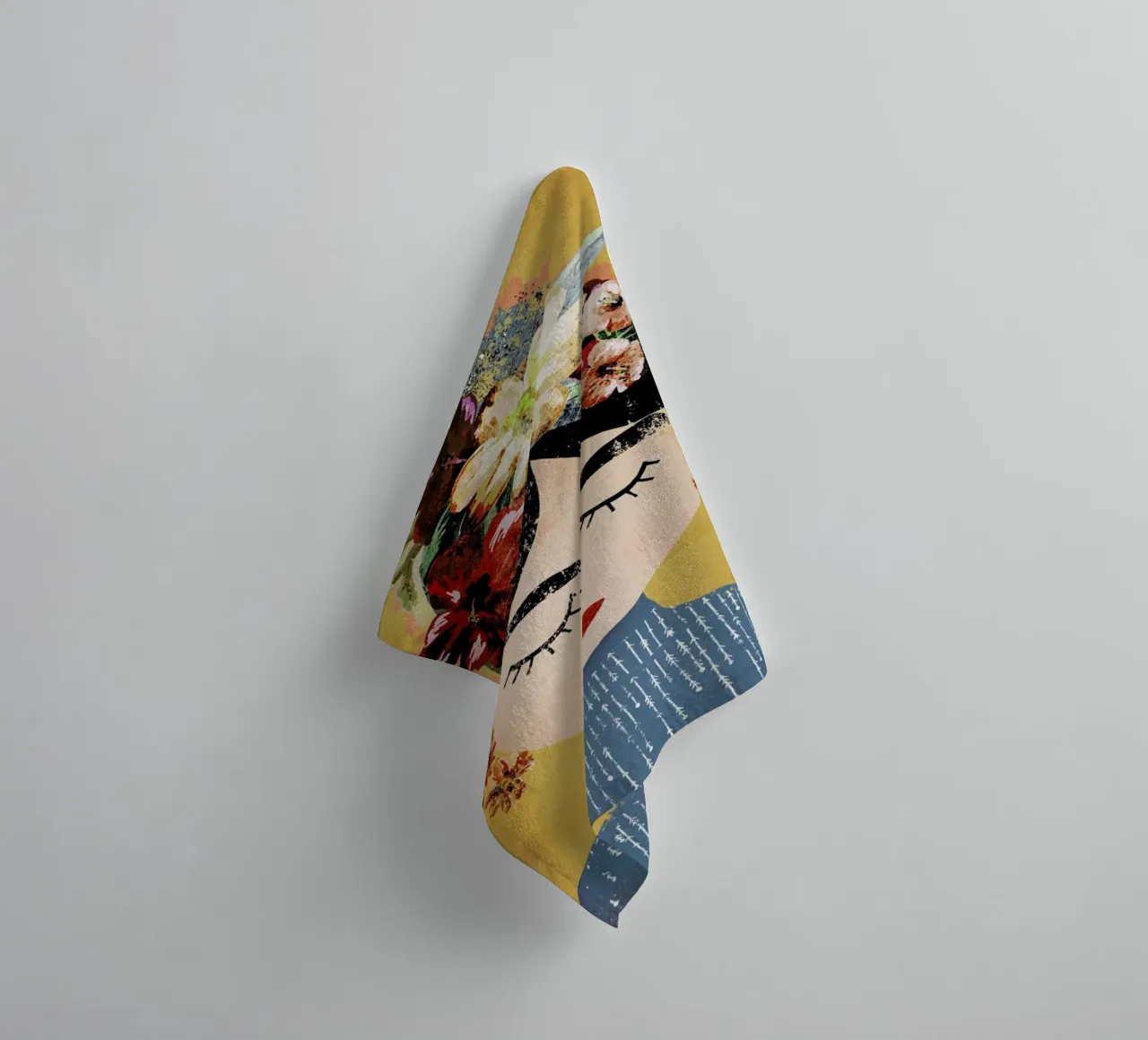 Frida (Yellow) serviette de bain de treechild