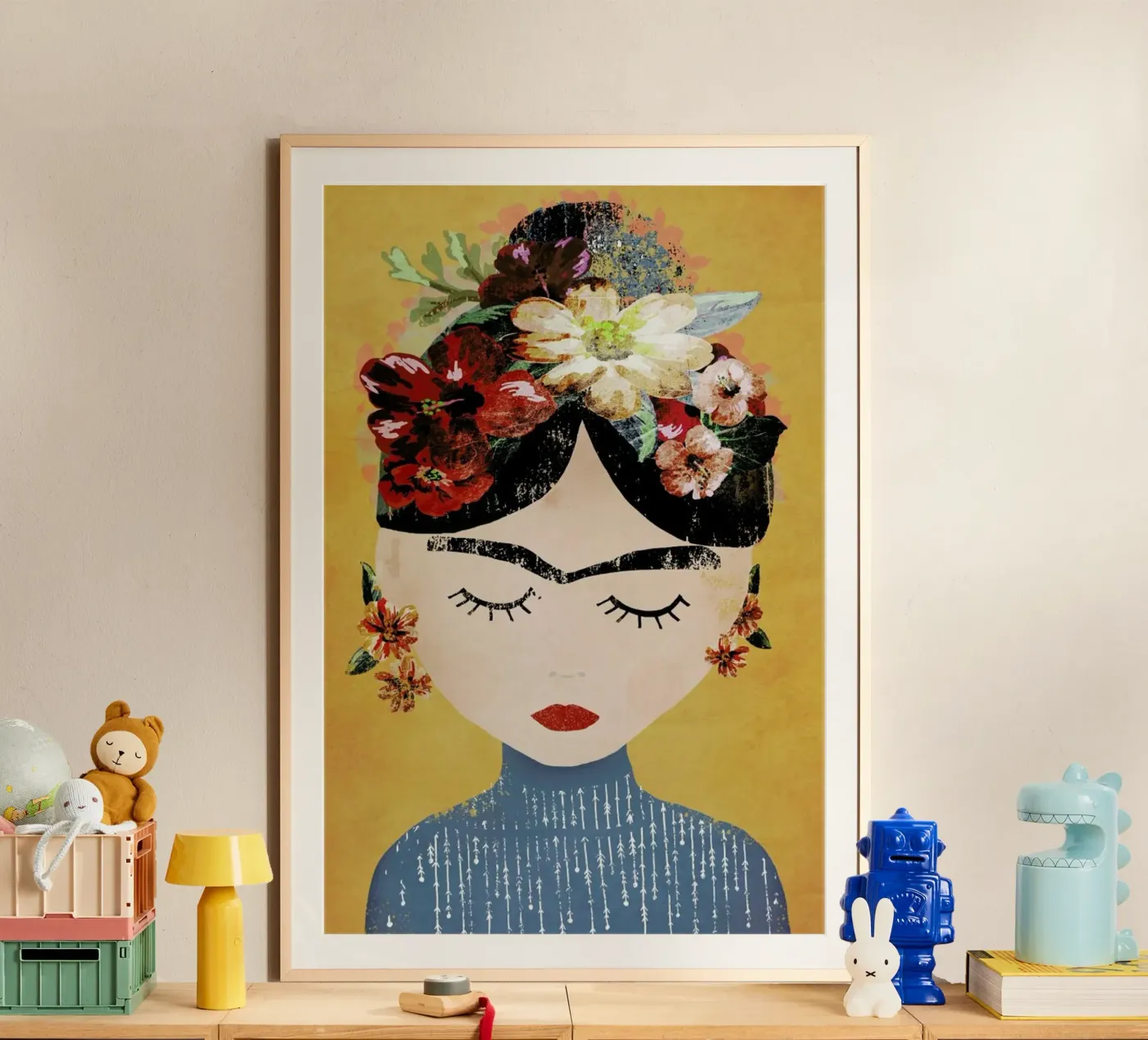 Frida (Yellow) poster by treechild