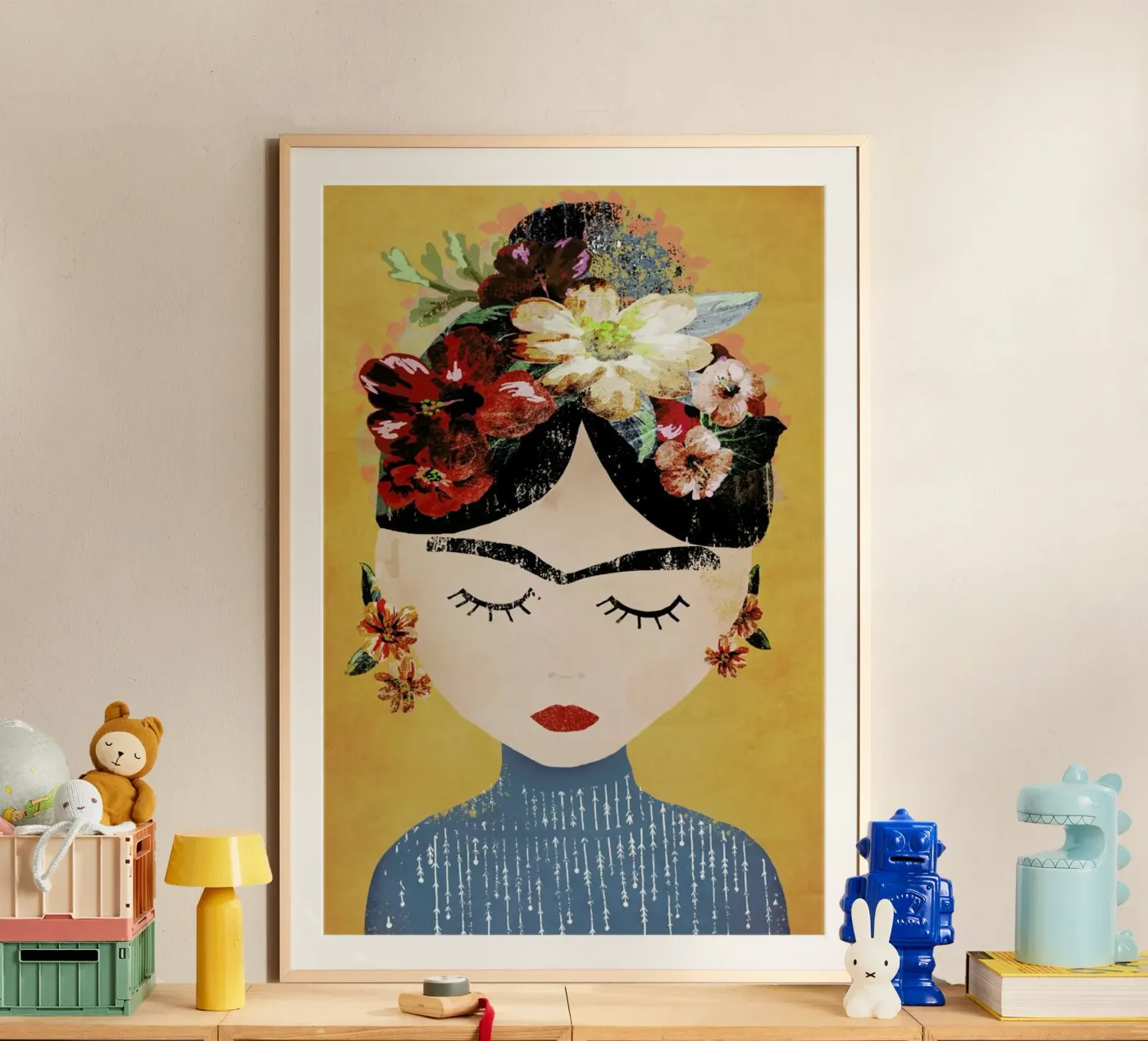 Frida (Yellow) poster da treechild