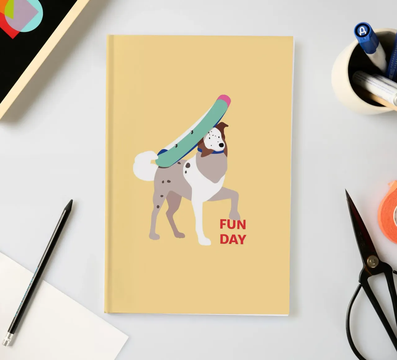 Fun Day notebook by janamossmann
