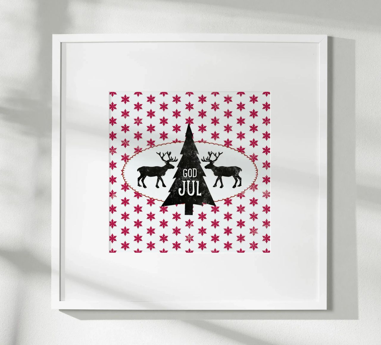 Gott Jul Poster von Monika Strigel