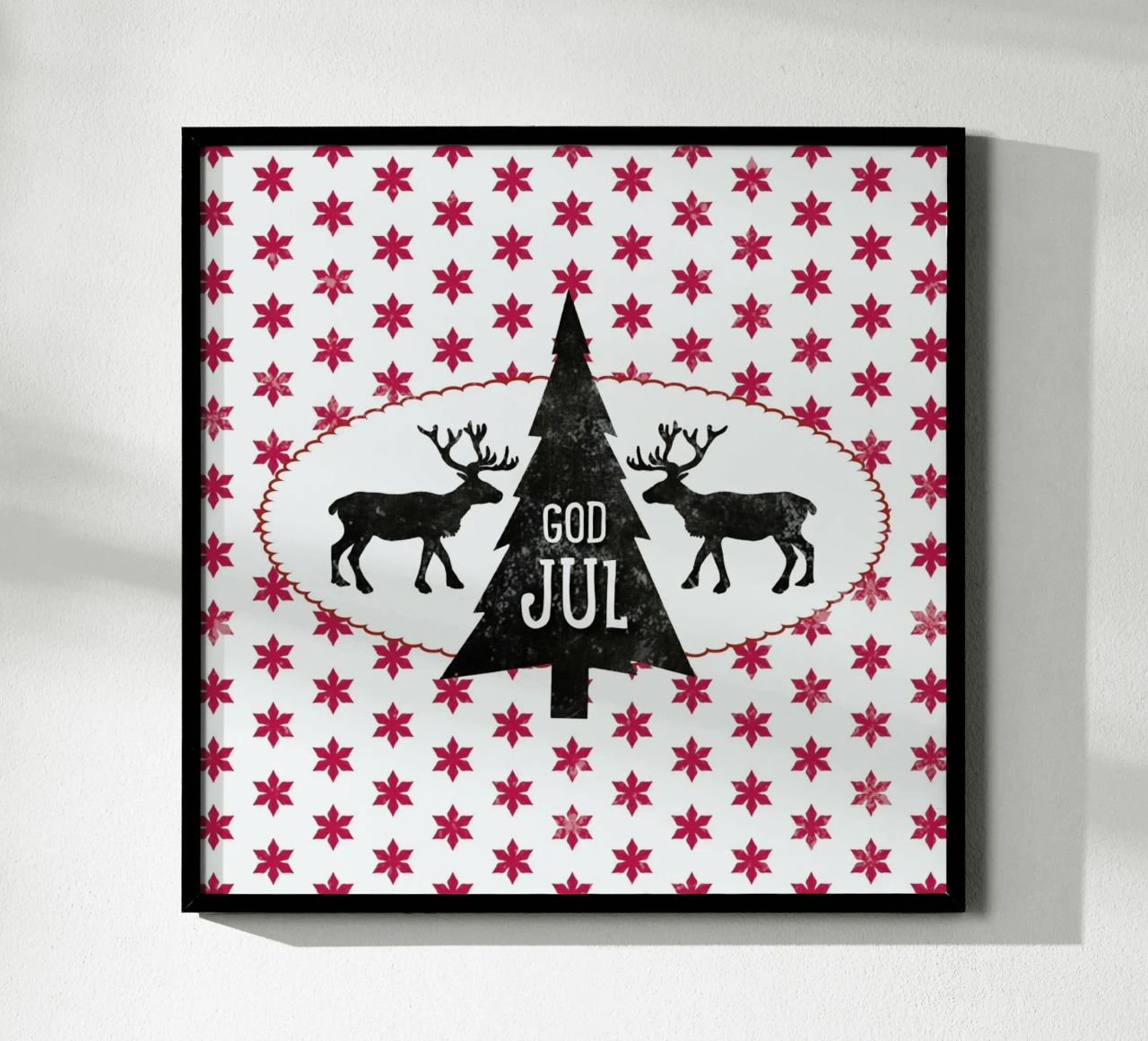 Gott Jul Poster von Monika Strigel