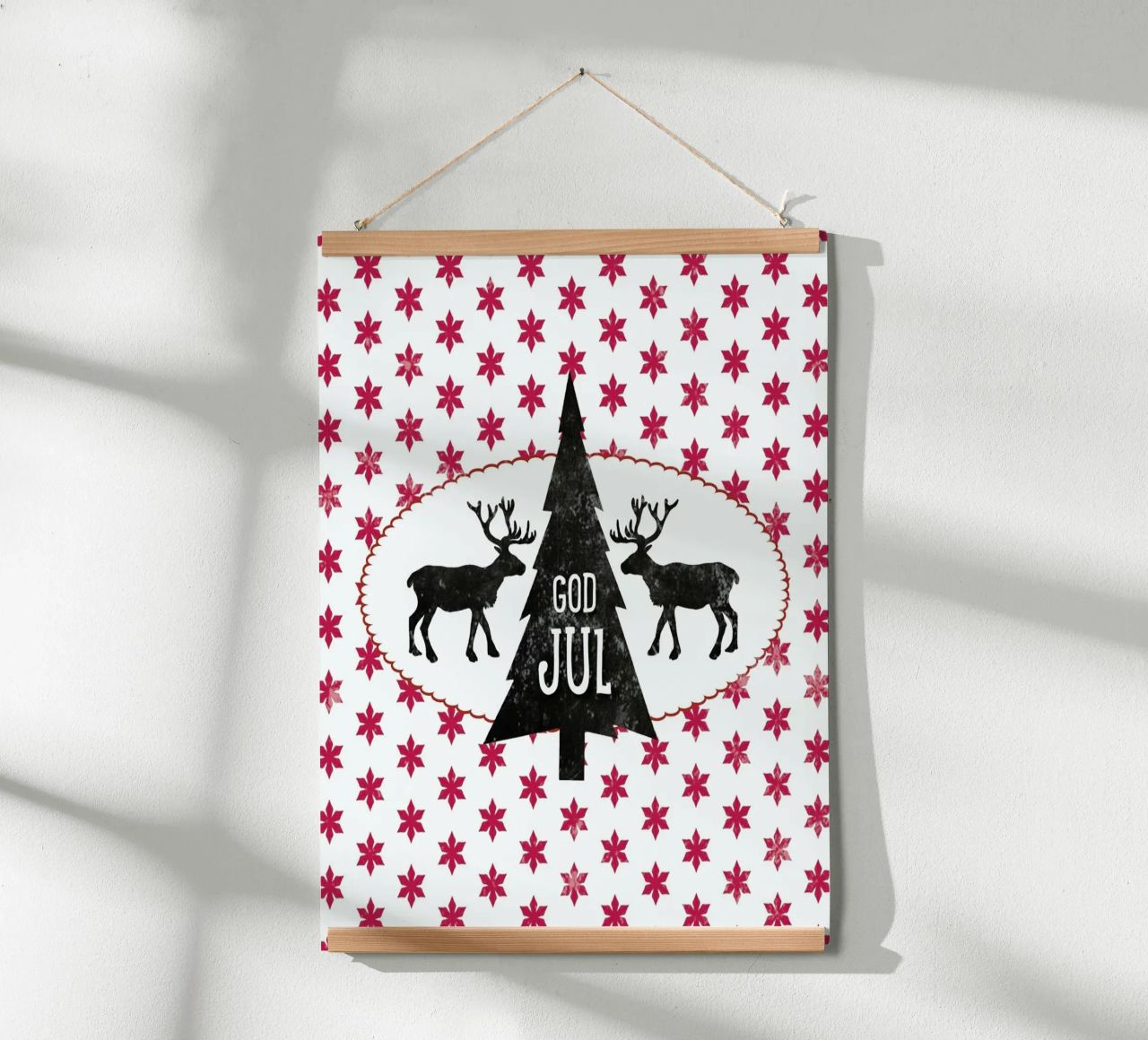 Gott Jul Poster von Monika Strigel
