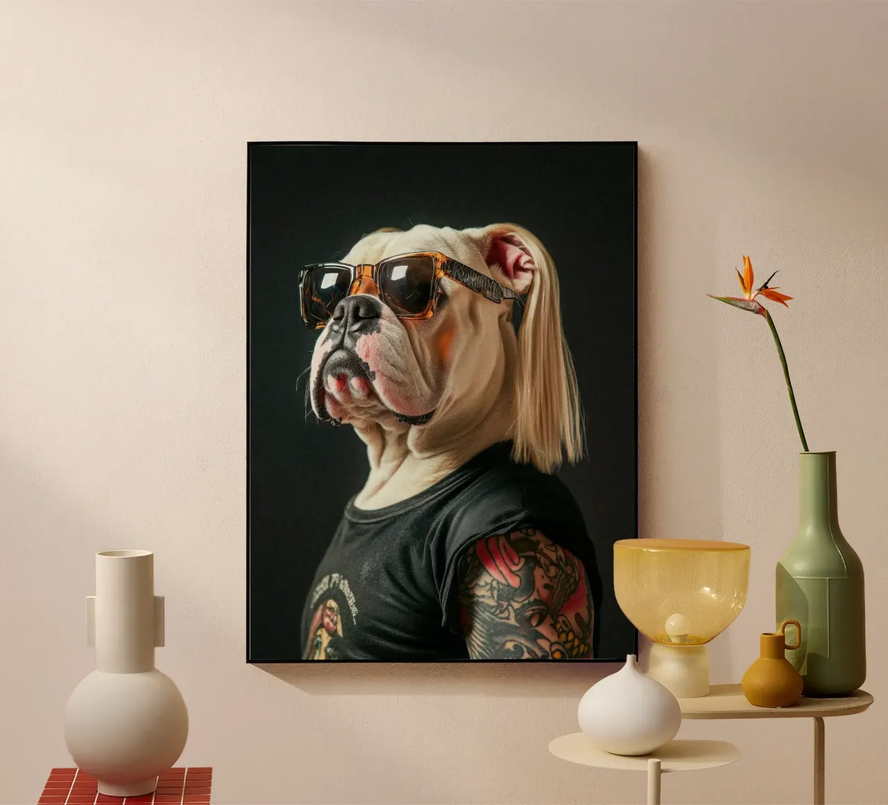 Axel plexiglass da Affiches Chien Originales – Dogland