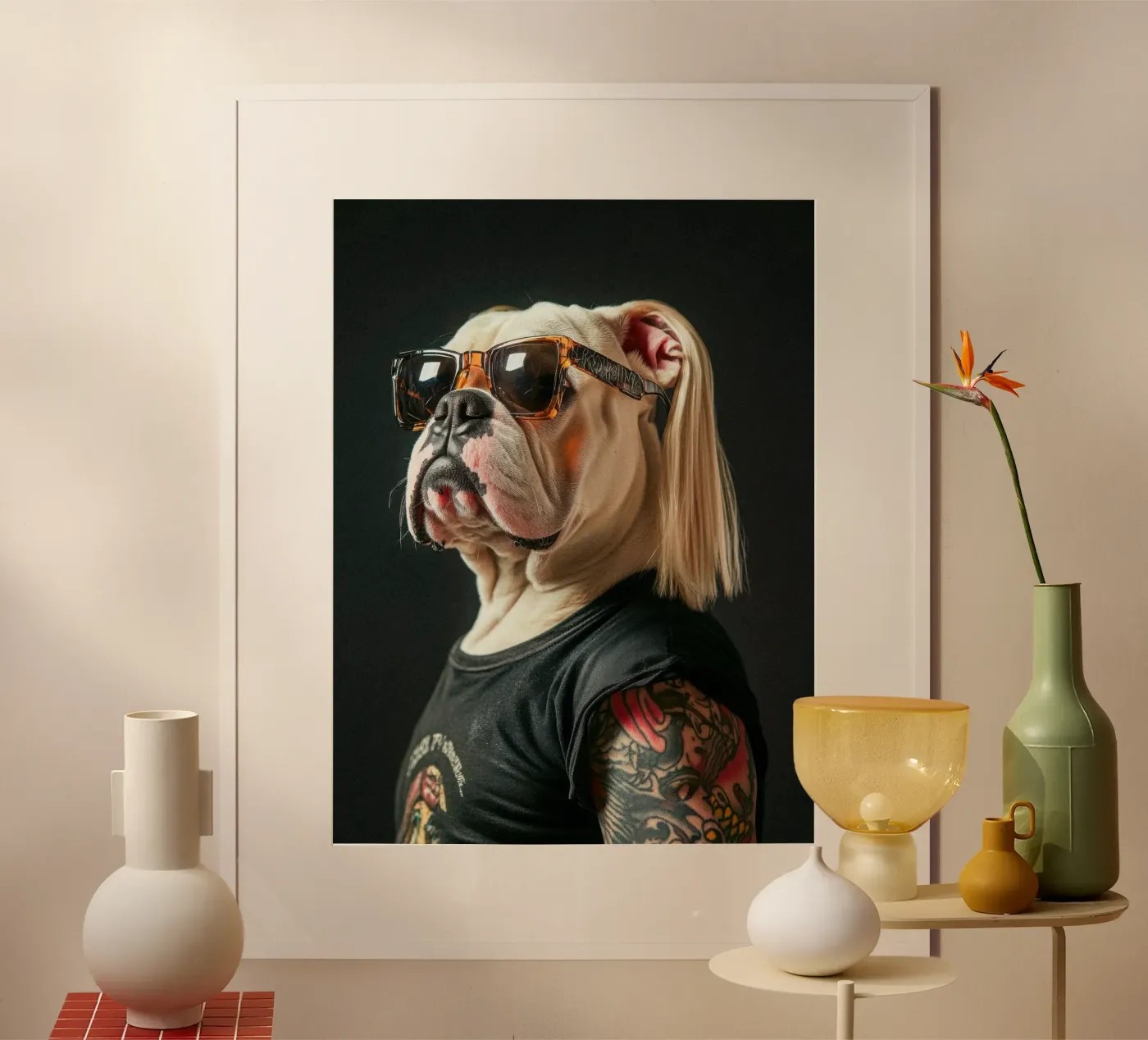 Axel poster by Affiches Chien Originales – Dogland