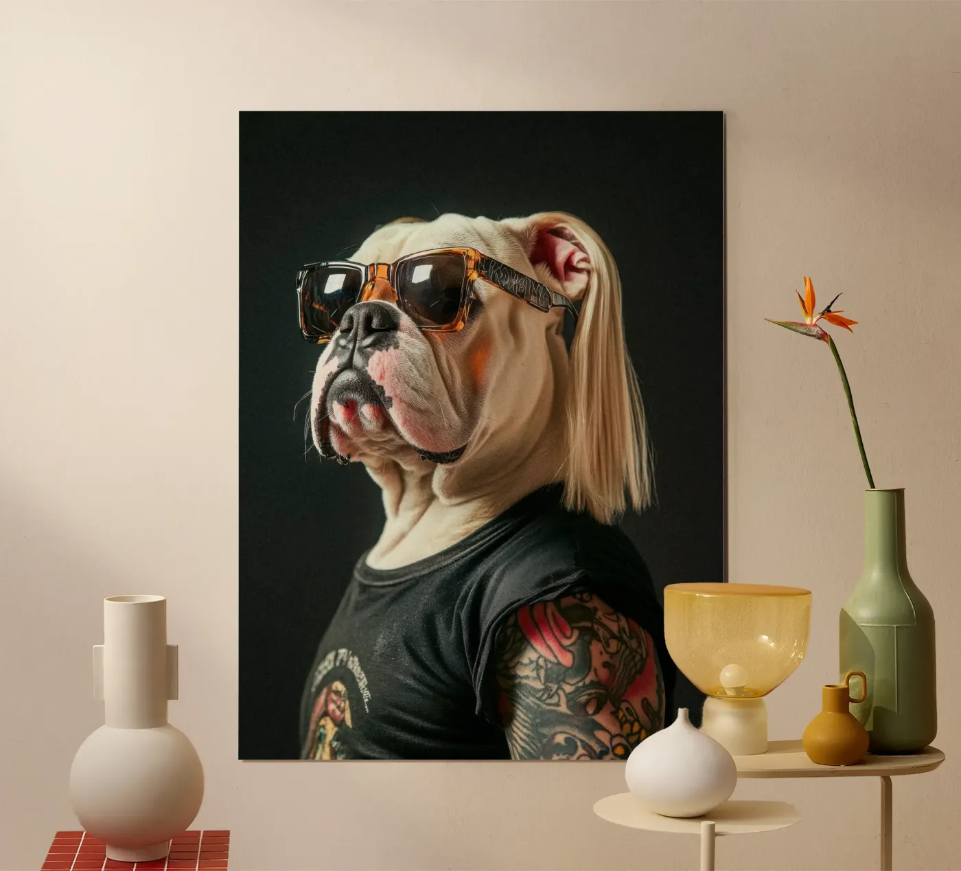 Axel poster by Affiches Chien Originales – Dogland