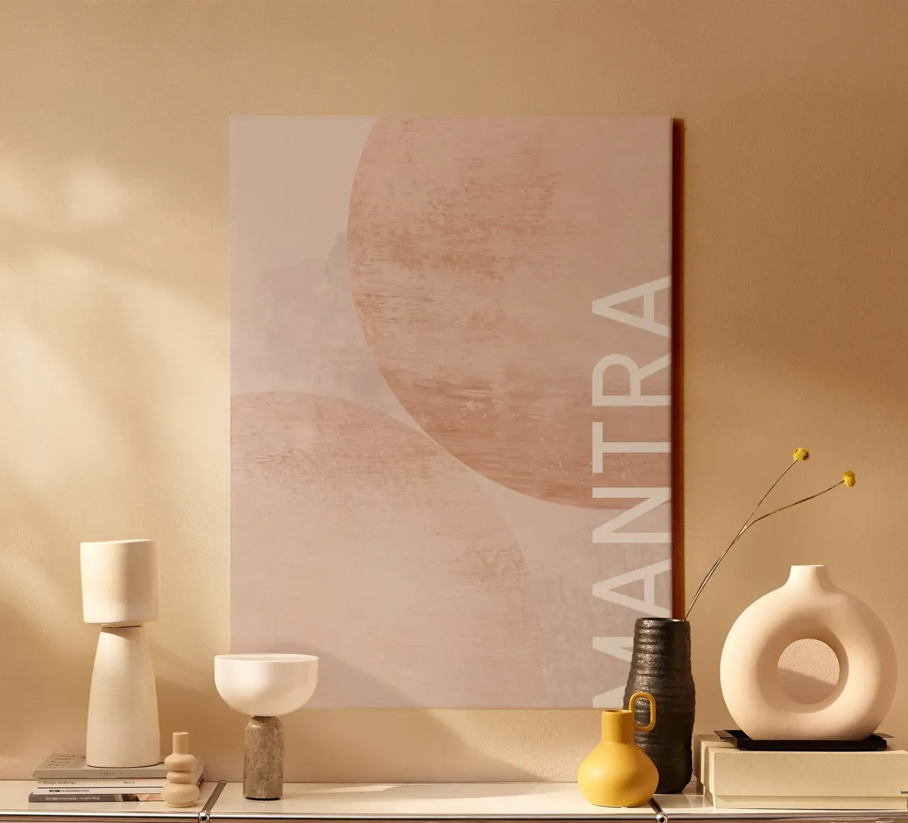 Mantra canvas with Floater frame by treechild