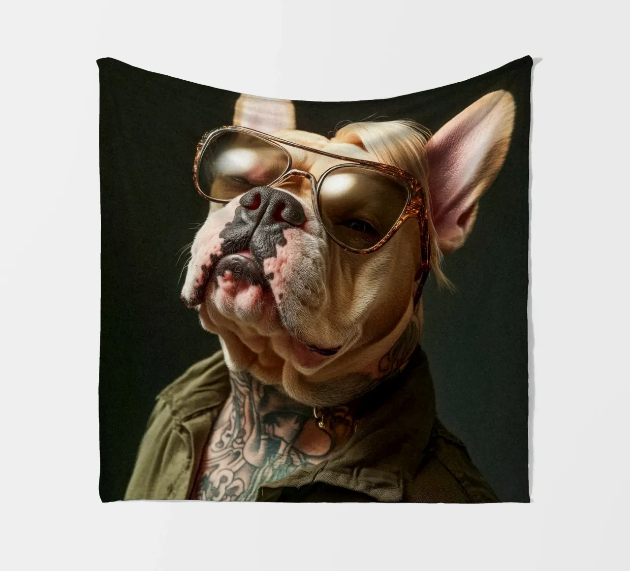 Lorenzo coperta in pile da Affiches Chien Originales – Dogland