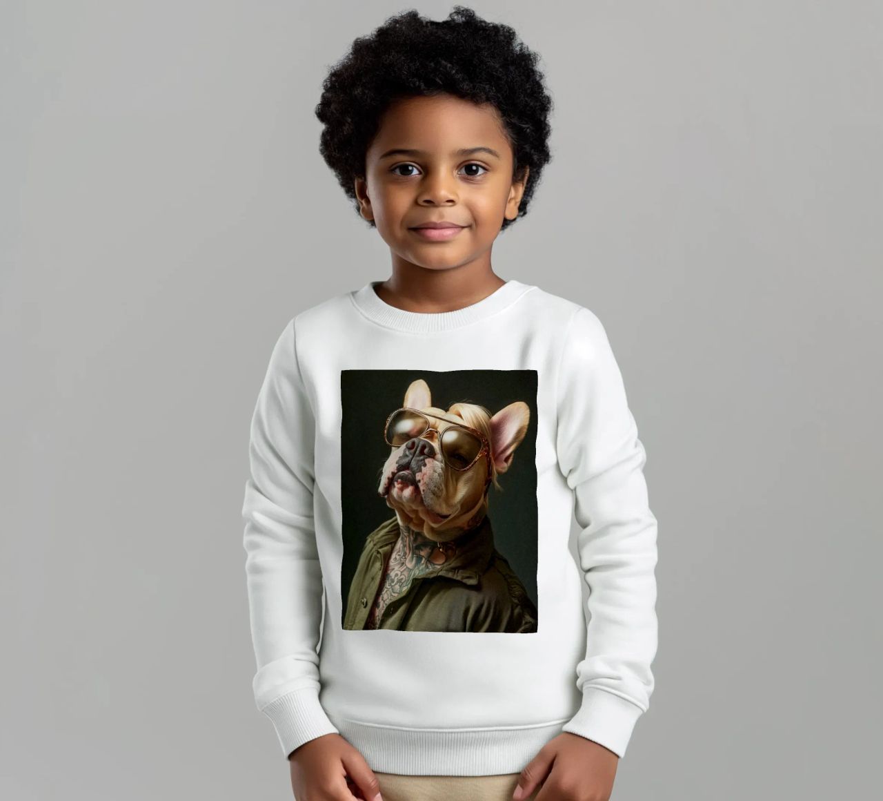 Lorenzo felpa bambino da Affiches Chien Originales – Dogland