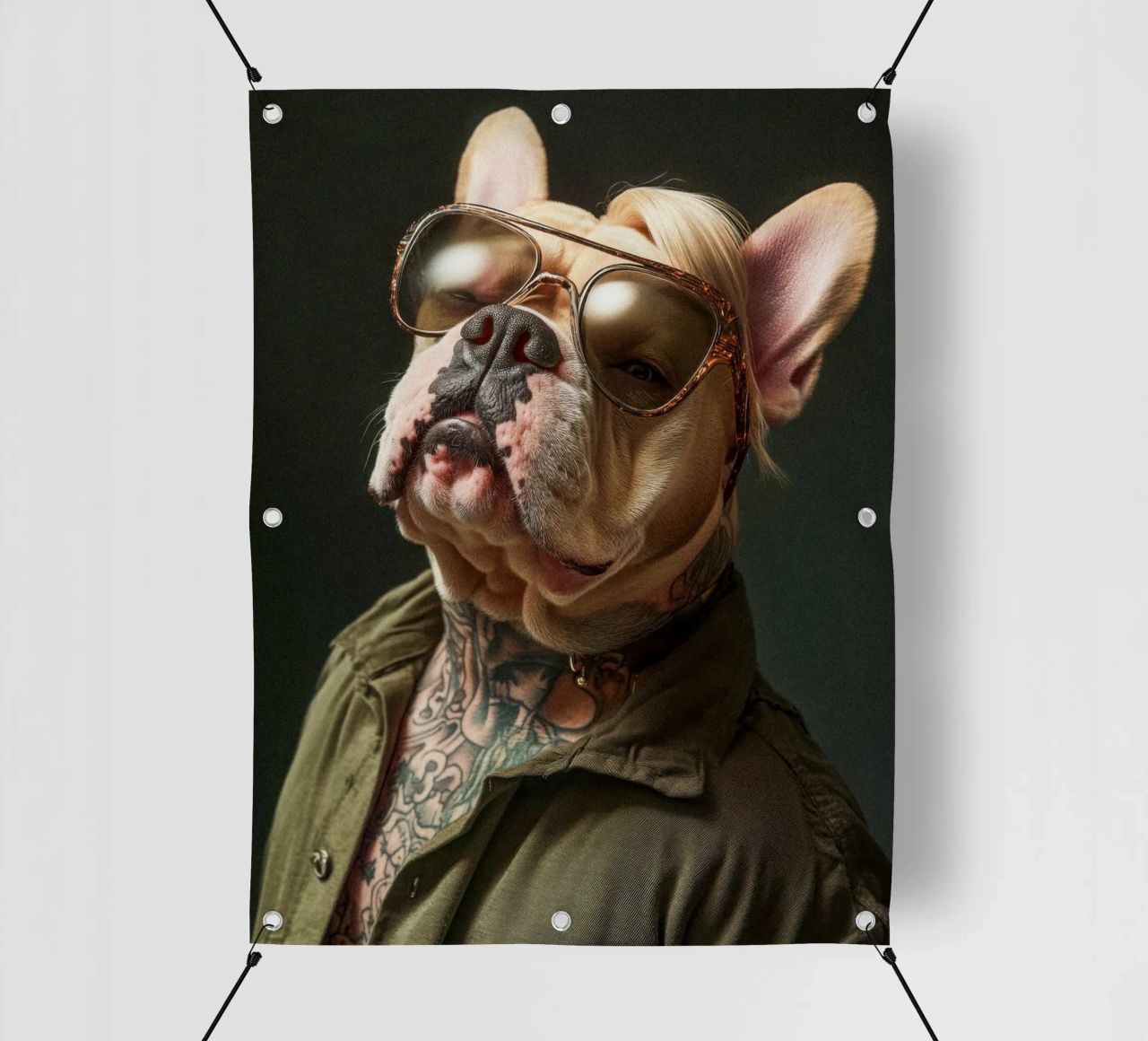Lorenzo telo in pvc da Affiches Chien Originales – Dogland