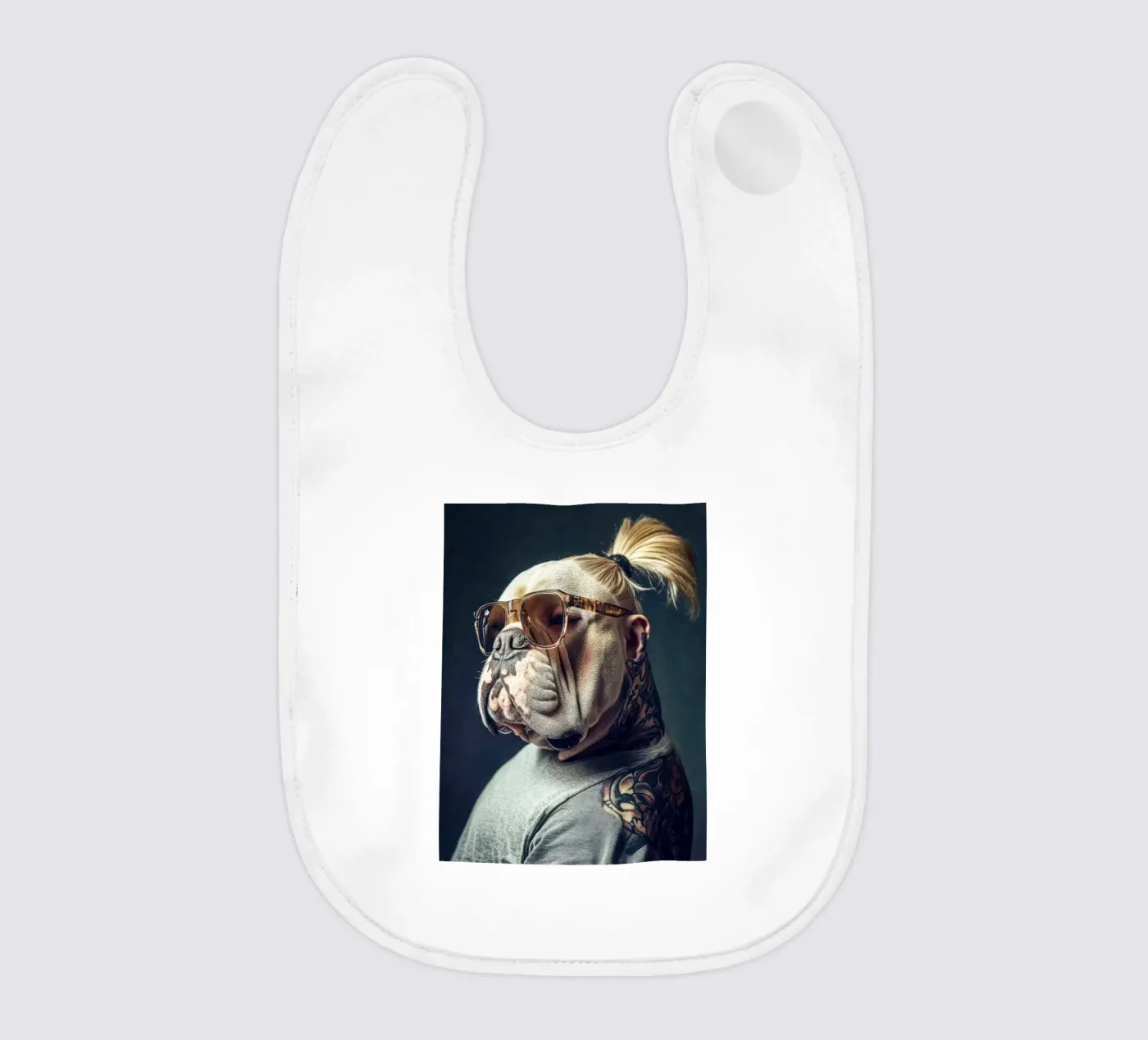 Milo Babylätzchen von Affiches Chien Originales – Dogland