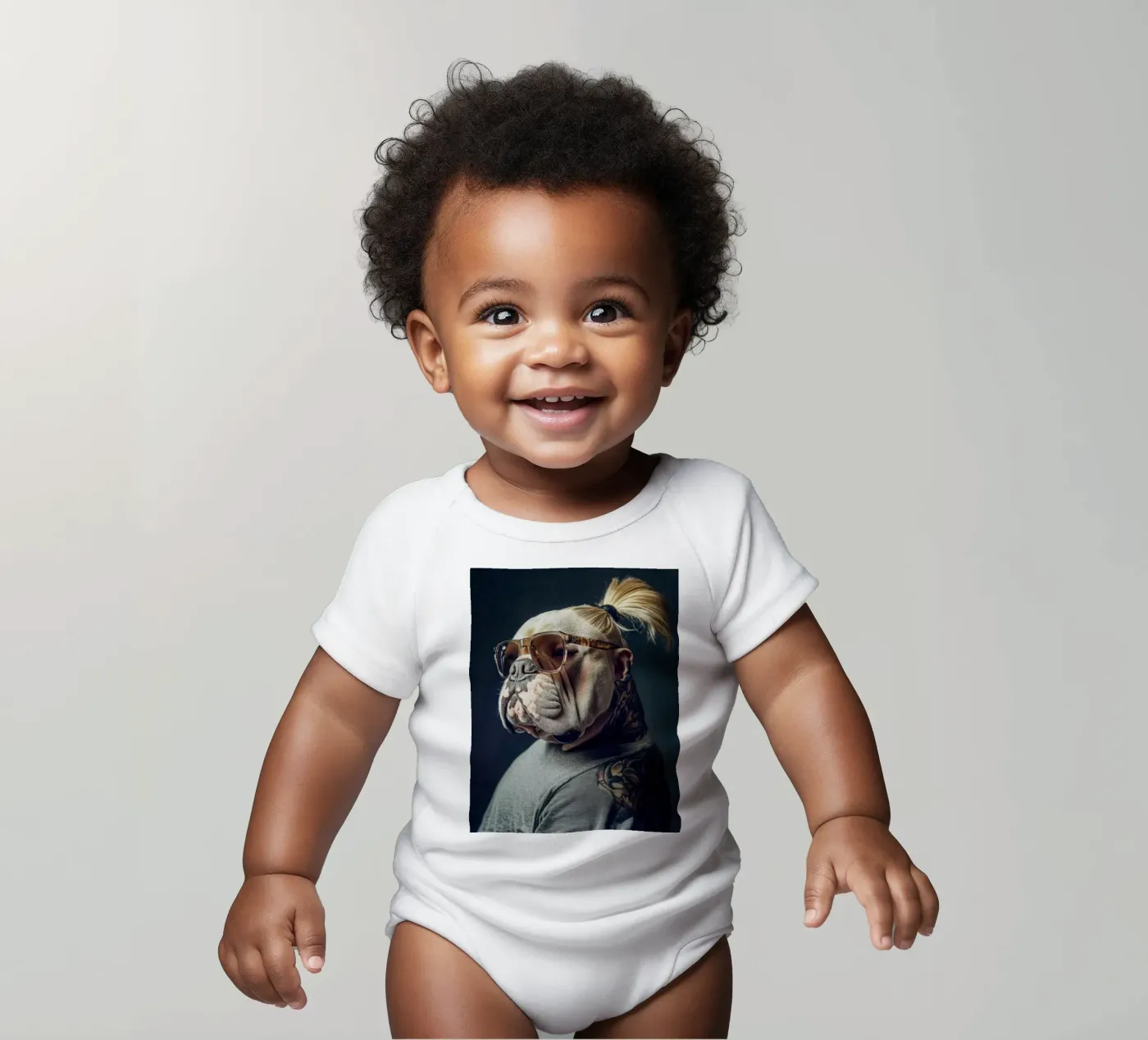 Milo body bébé de Affiches Chien Originales – Dogland