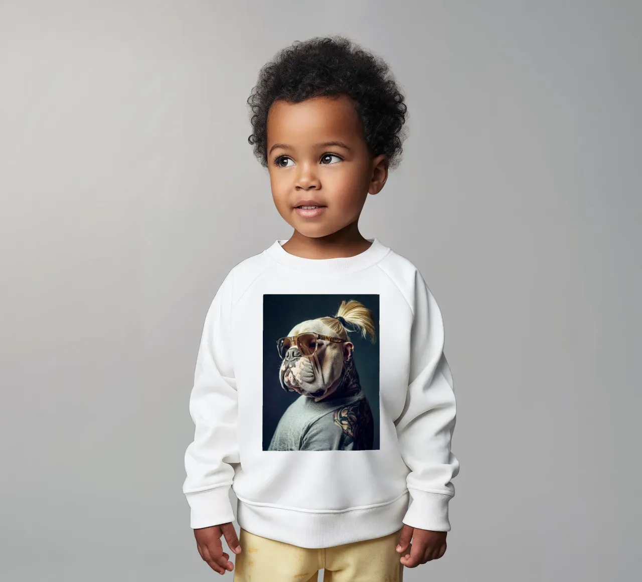 Milo baby sweatshirt by Affiches Chien Originales – Dogland