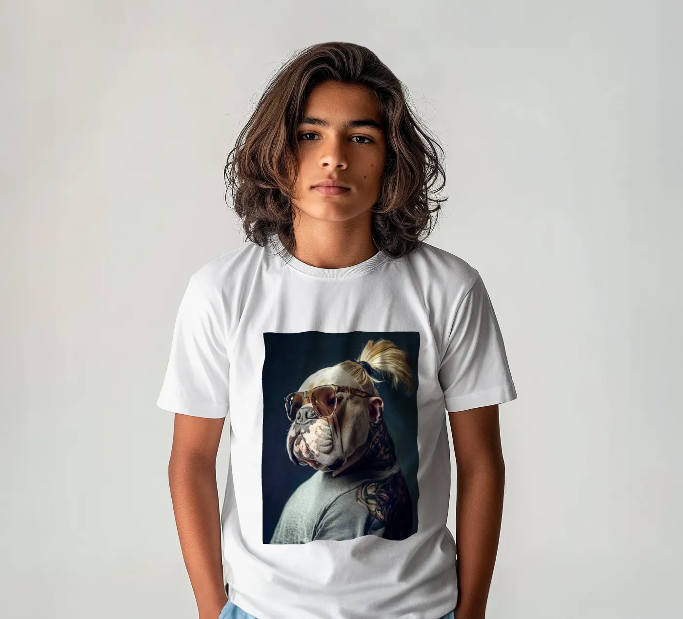 Milo kinder t-shirt van Affiches Chien Originales – Dogland
