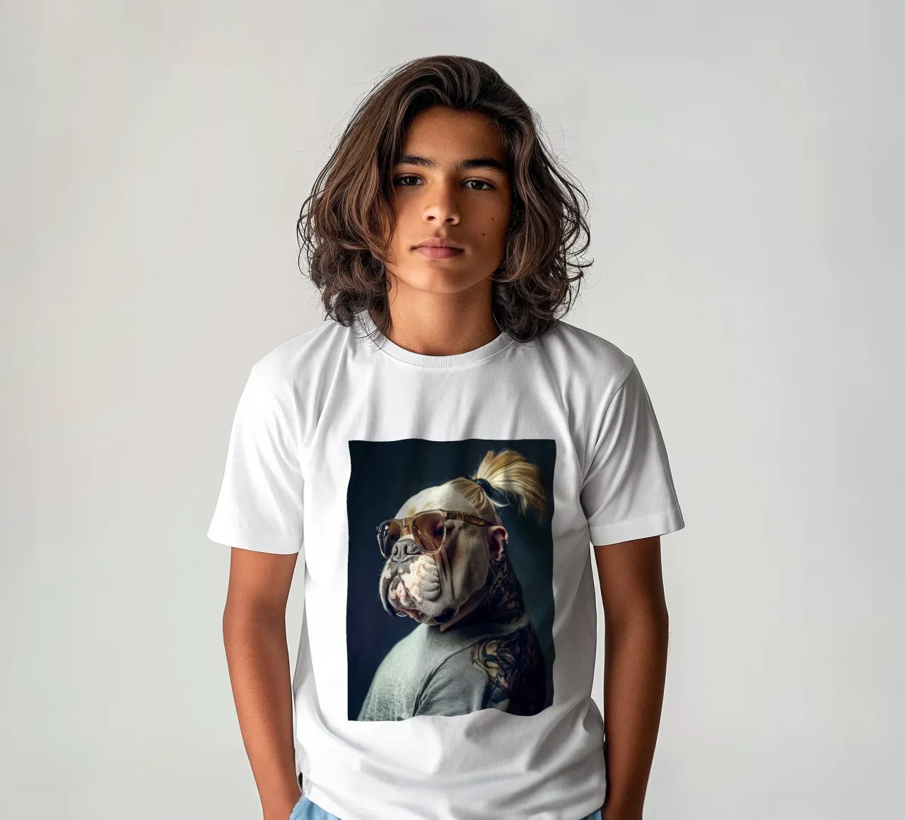 Milo t-shirt bambini da Affiches Chien Originales – Dogland