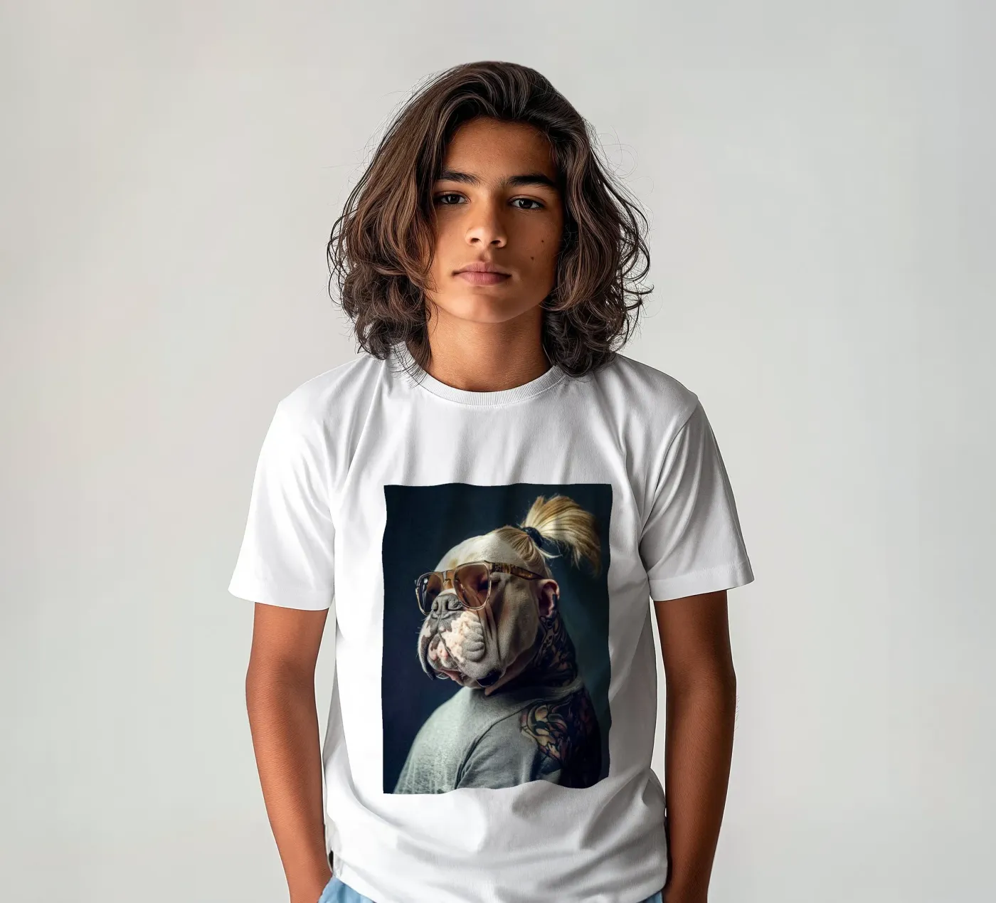 Milo t-shirt bambini da Affiches Chien Originales – Dogland