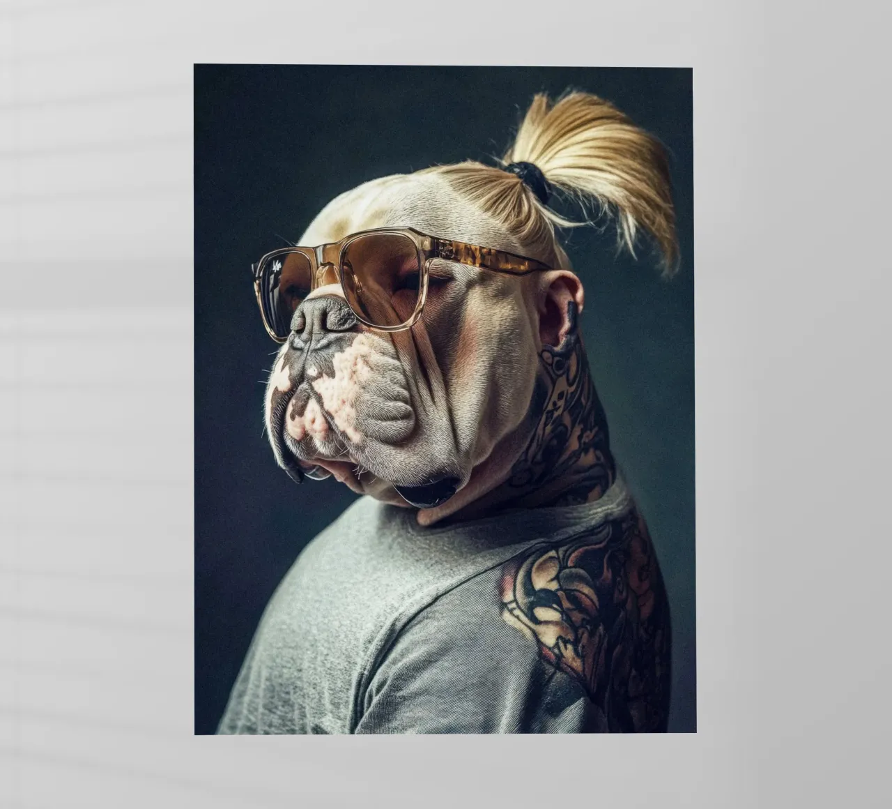 Milo pellicola backlit da Affiches Chien Originales – Dogland