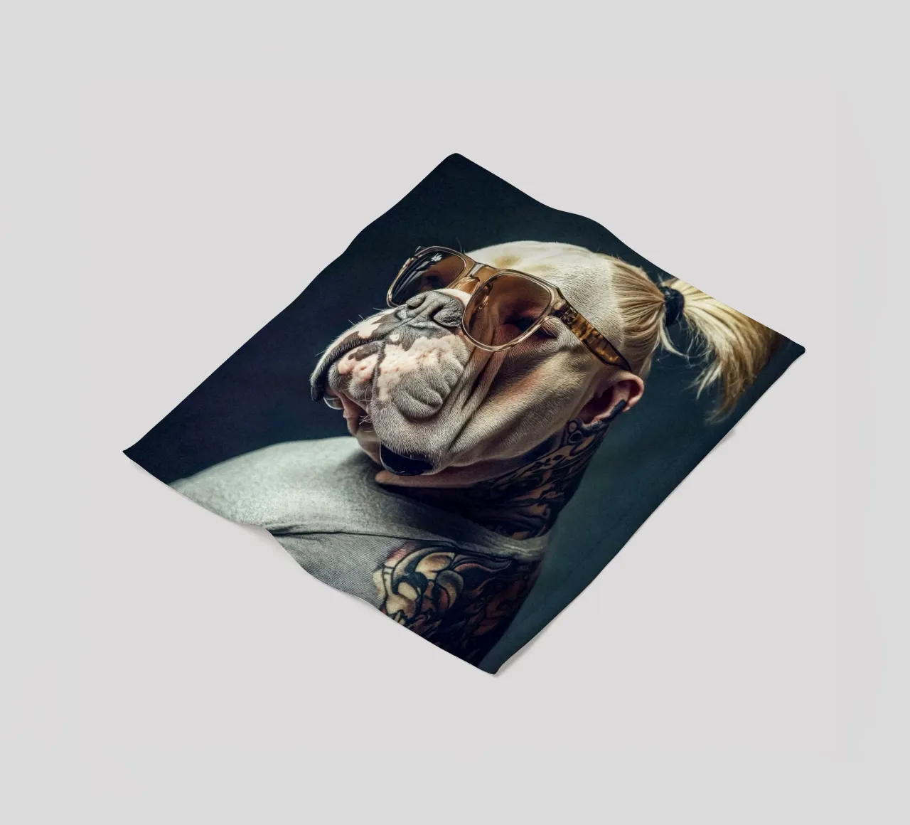 Milo Fleecedecke von Affiches Chien Originales – Dogland