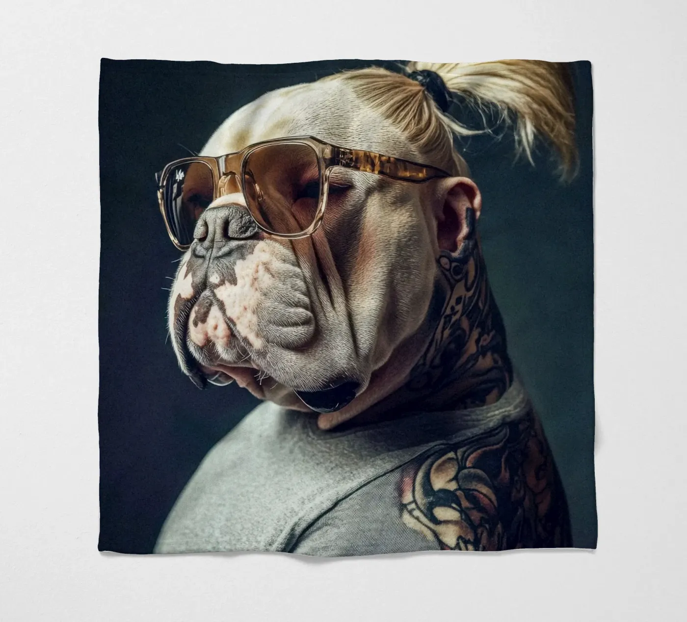 Milo fleecedeken van Affiches Chien Originales – Dogland