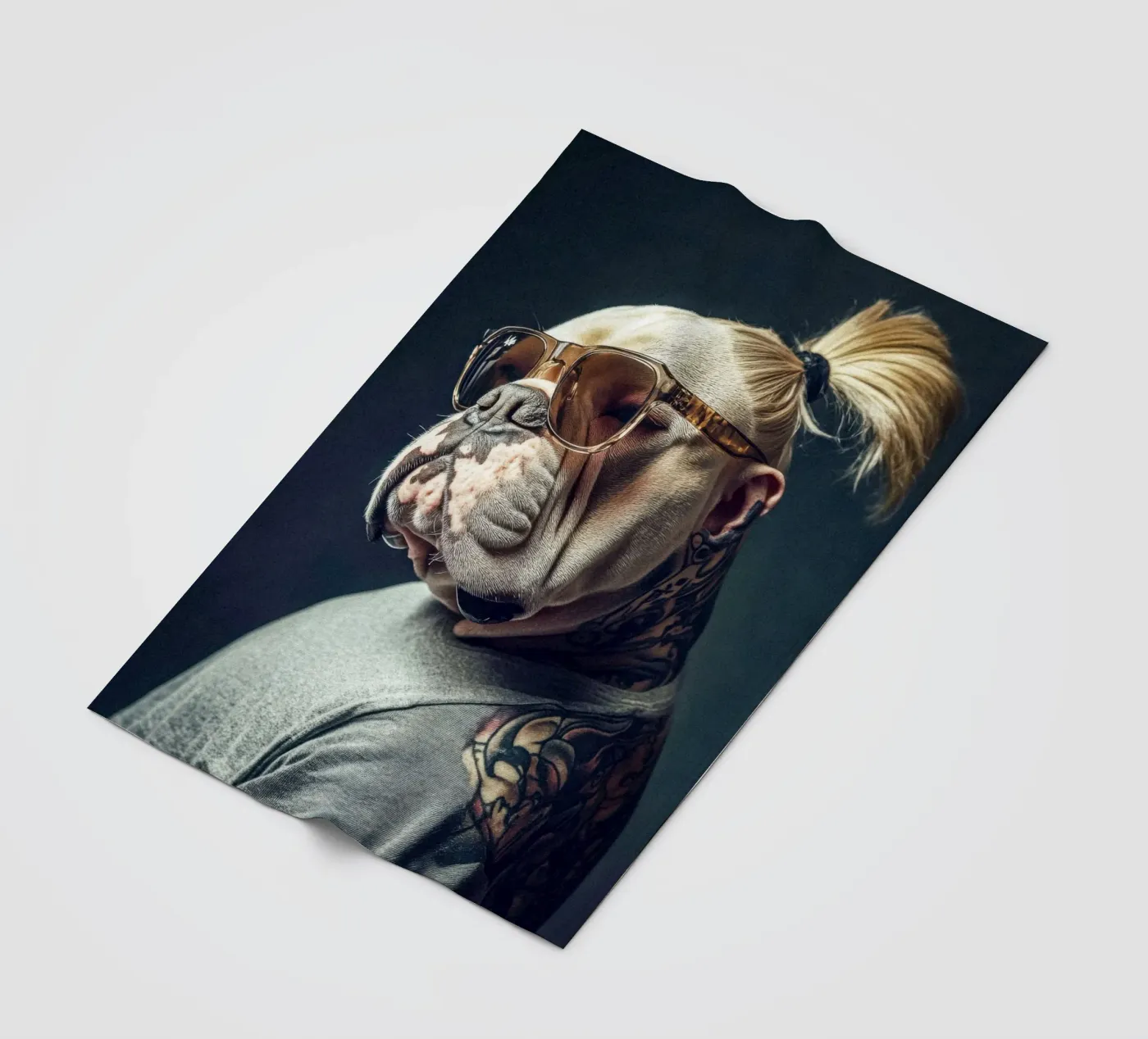 Milo fleecedeken van Affiches Chien Originales – Dogland