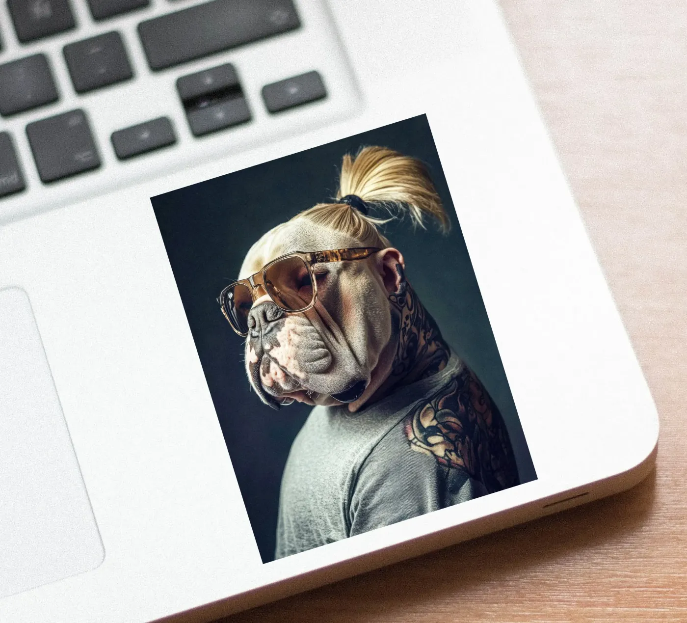 Milo sticker van Affiches Chien Originales – Dogland