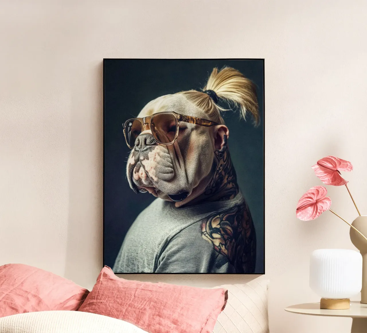 Milo plexiglass da Affiches Chien Originales – Dogland