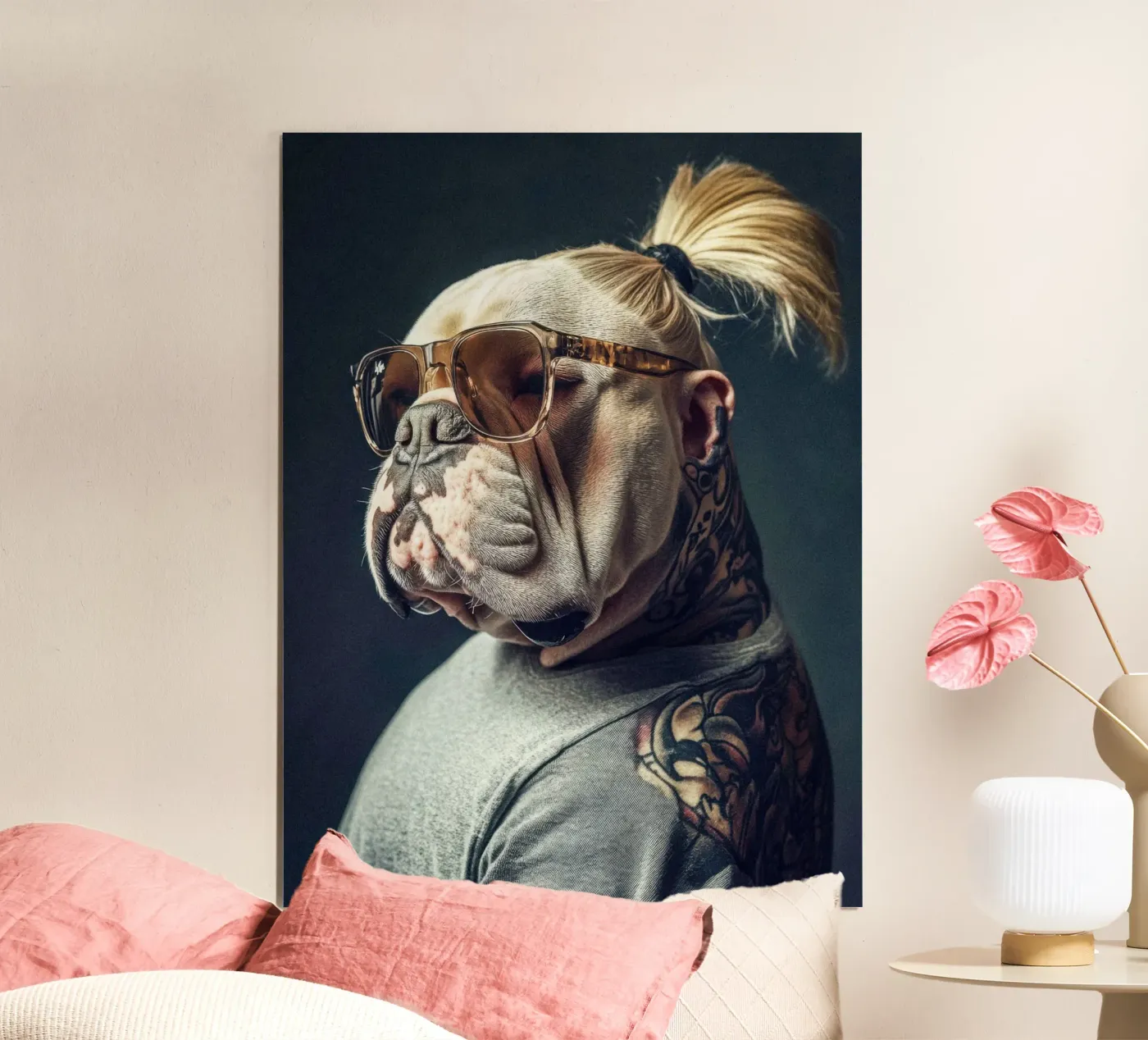 Milo Poster von Affiches Chien Originales – Dogland