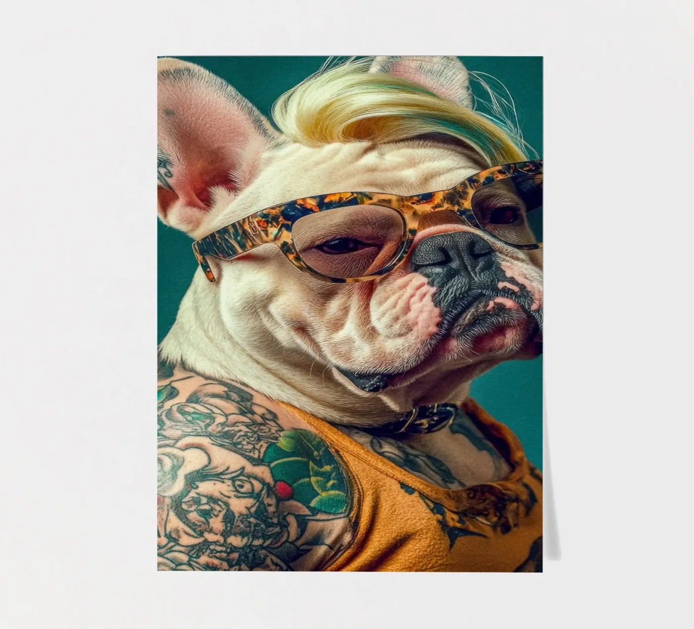 Sky sticker sheet by Affiches Chien Originales – Dogland