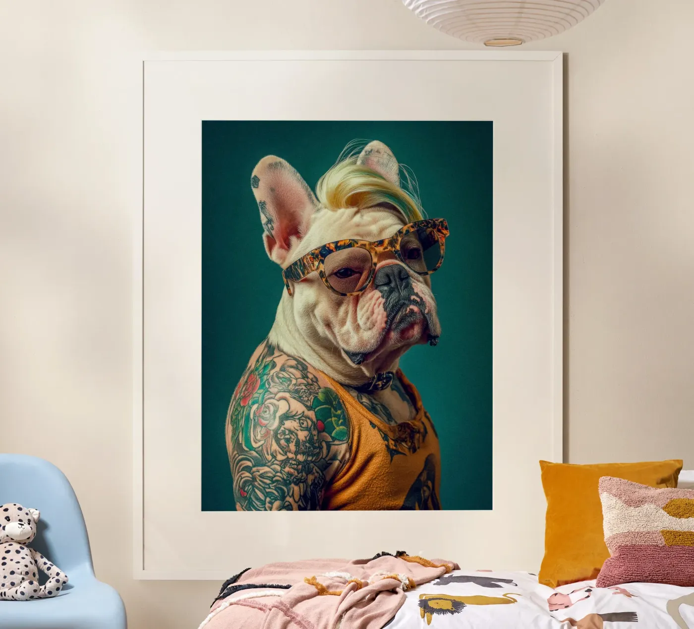 Sky poster by Affiches Chien Originales – Dogland