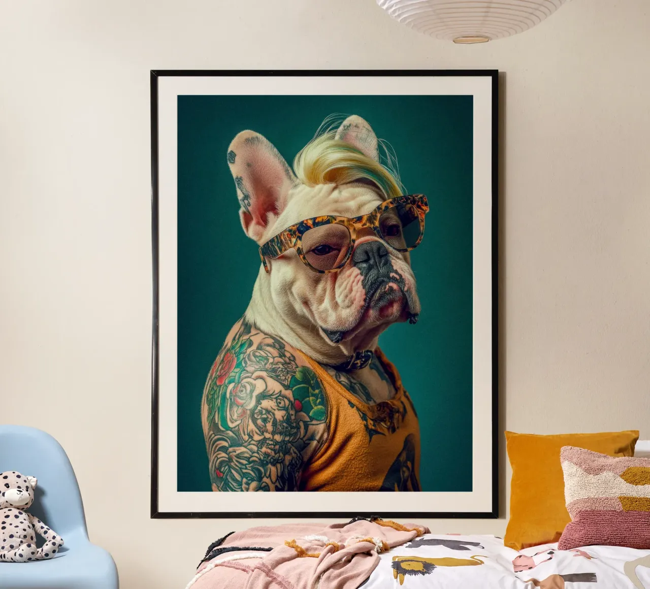 Sky carta hahnemühle da Affiches Chien Originales – Dogland