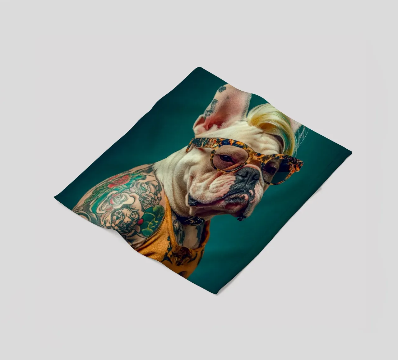 Sky fleecedeken van Affiches Chien Originales – Dogland