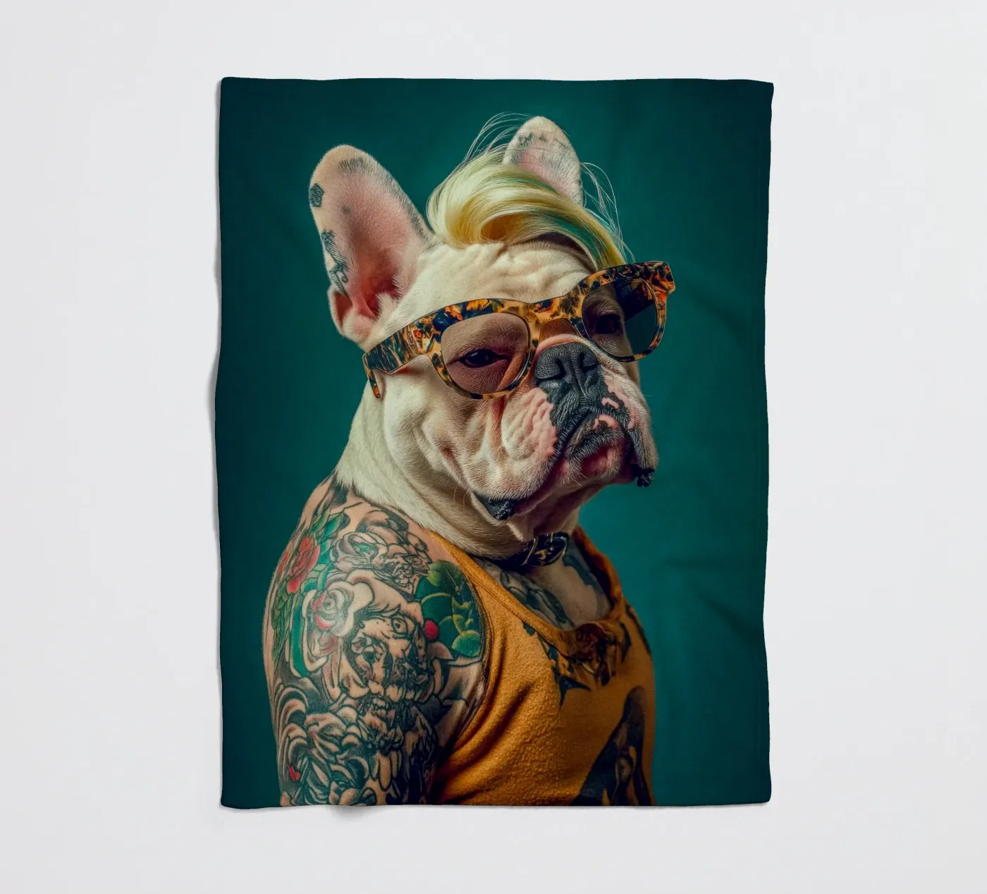 Sky coperta in pile da Affiches Chien Originales – Dogland