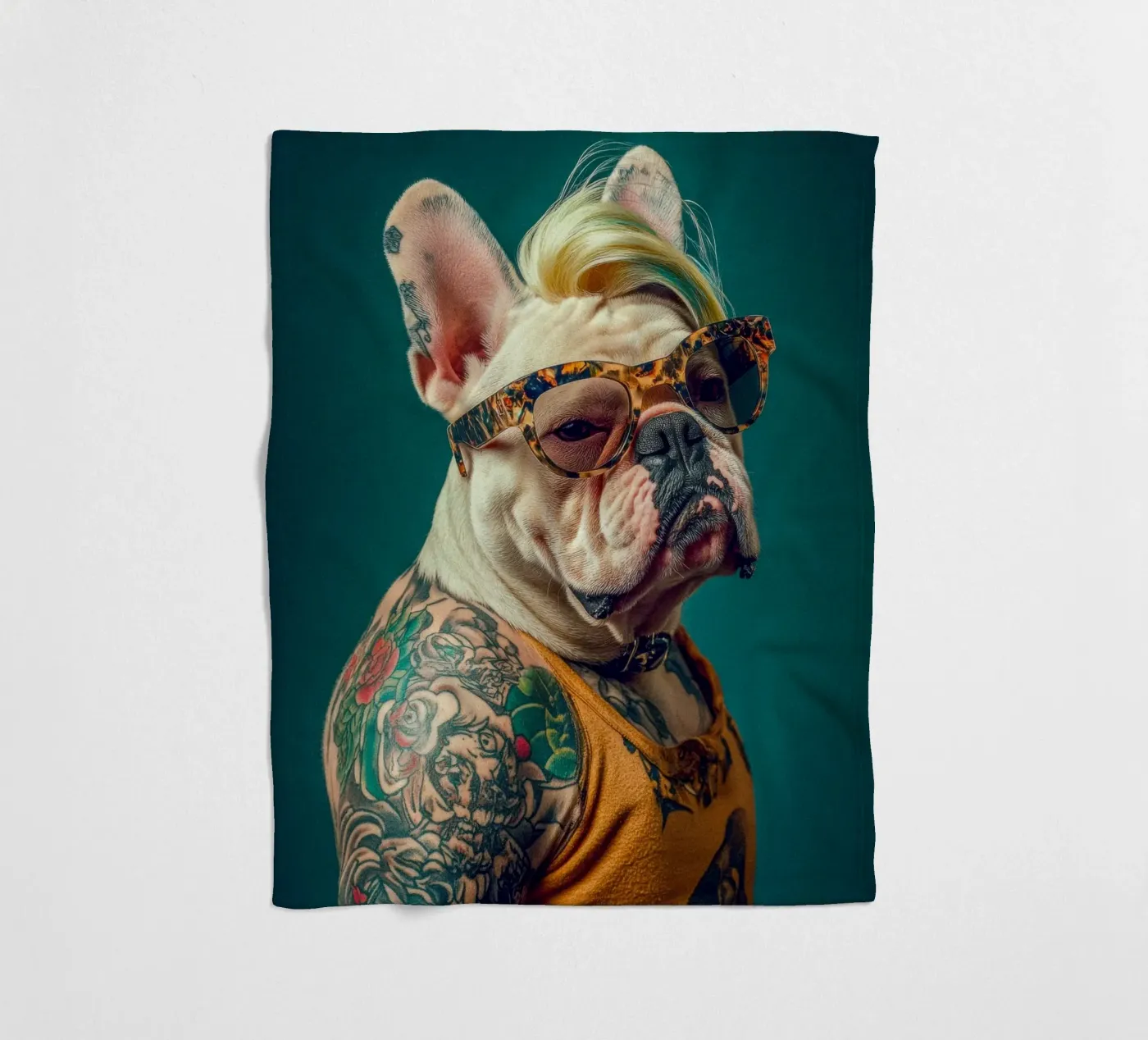Sky coperta in pile da Affiches Chien Originales – Dogland