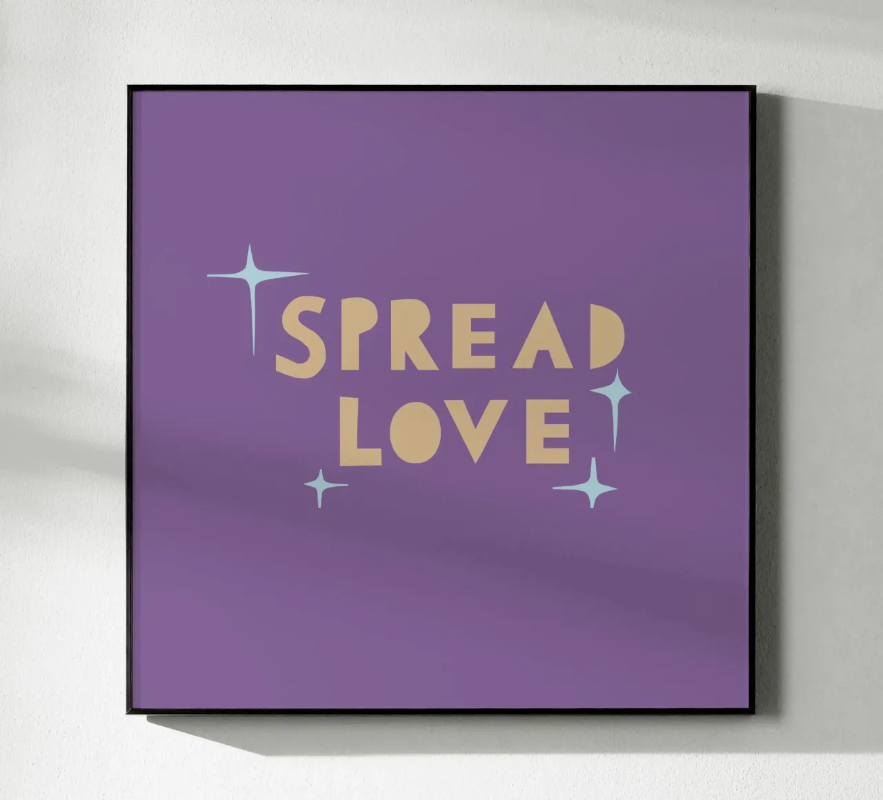Spread Love plexiglass da Iris Knabenschuh Design