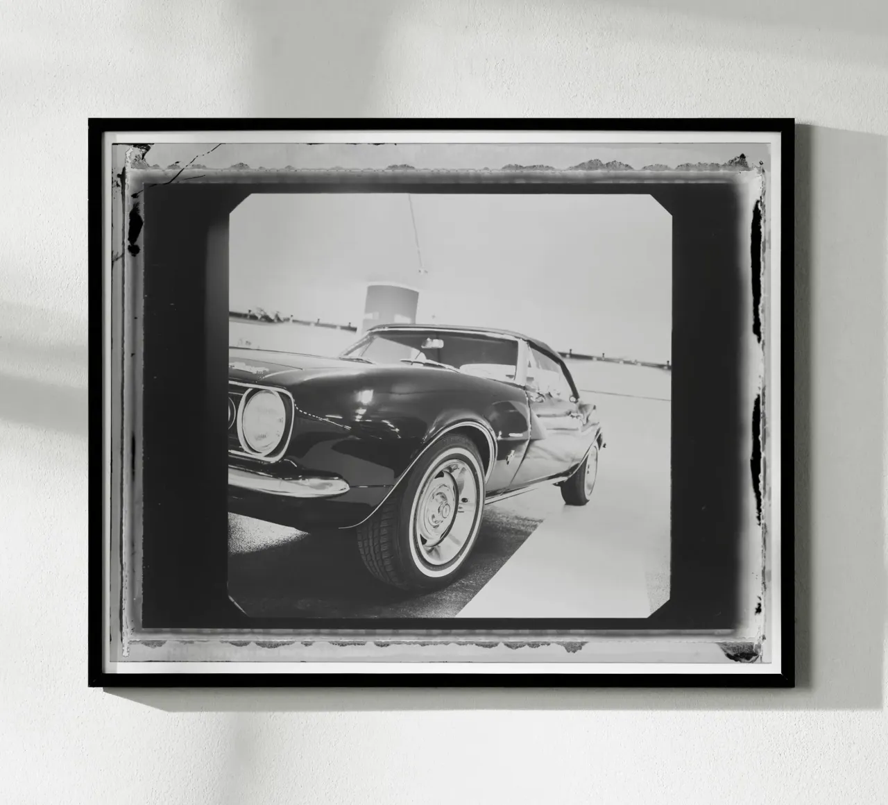 DIA Car poster con telaio in alluminio da Flo Klein