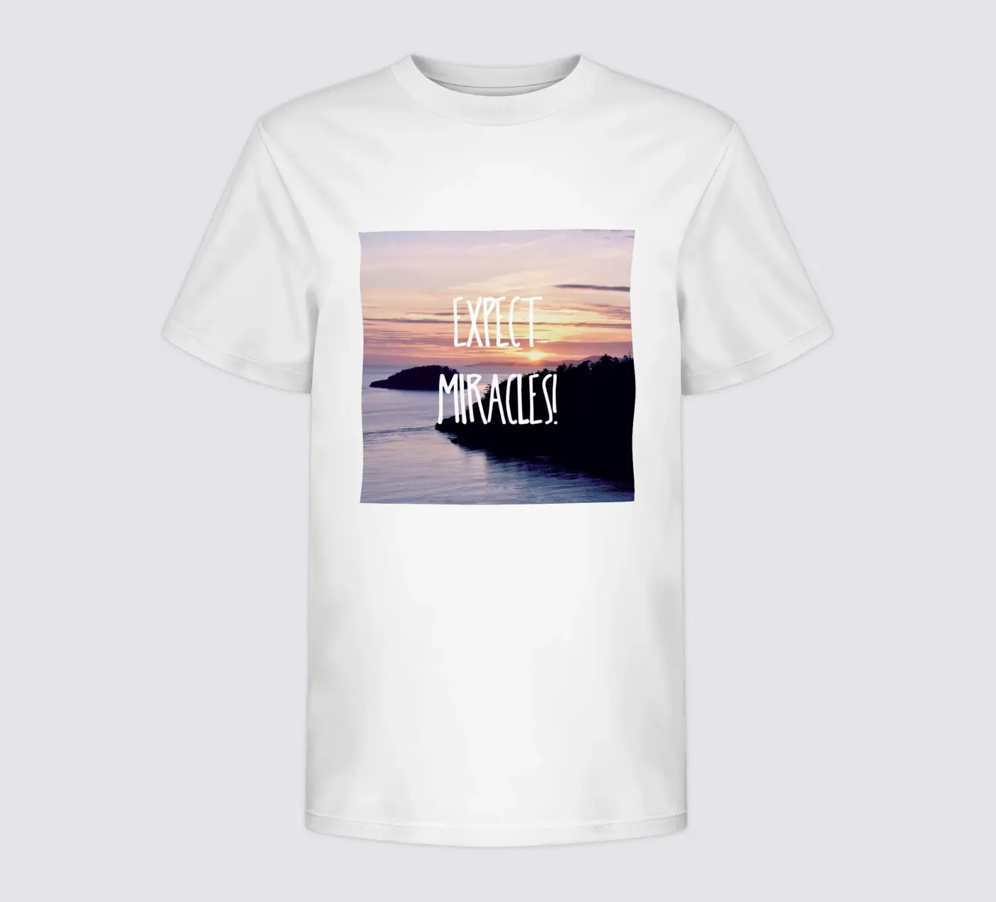 Expect Miracles t-shirt bambini da Robin Delean