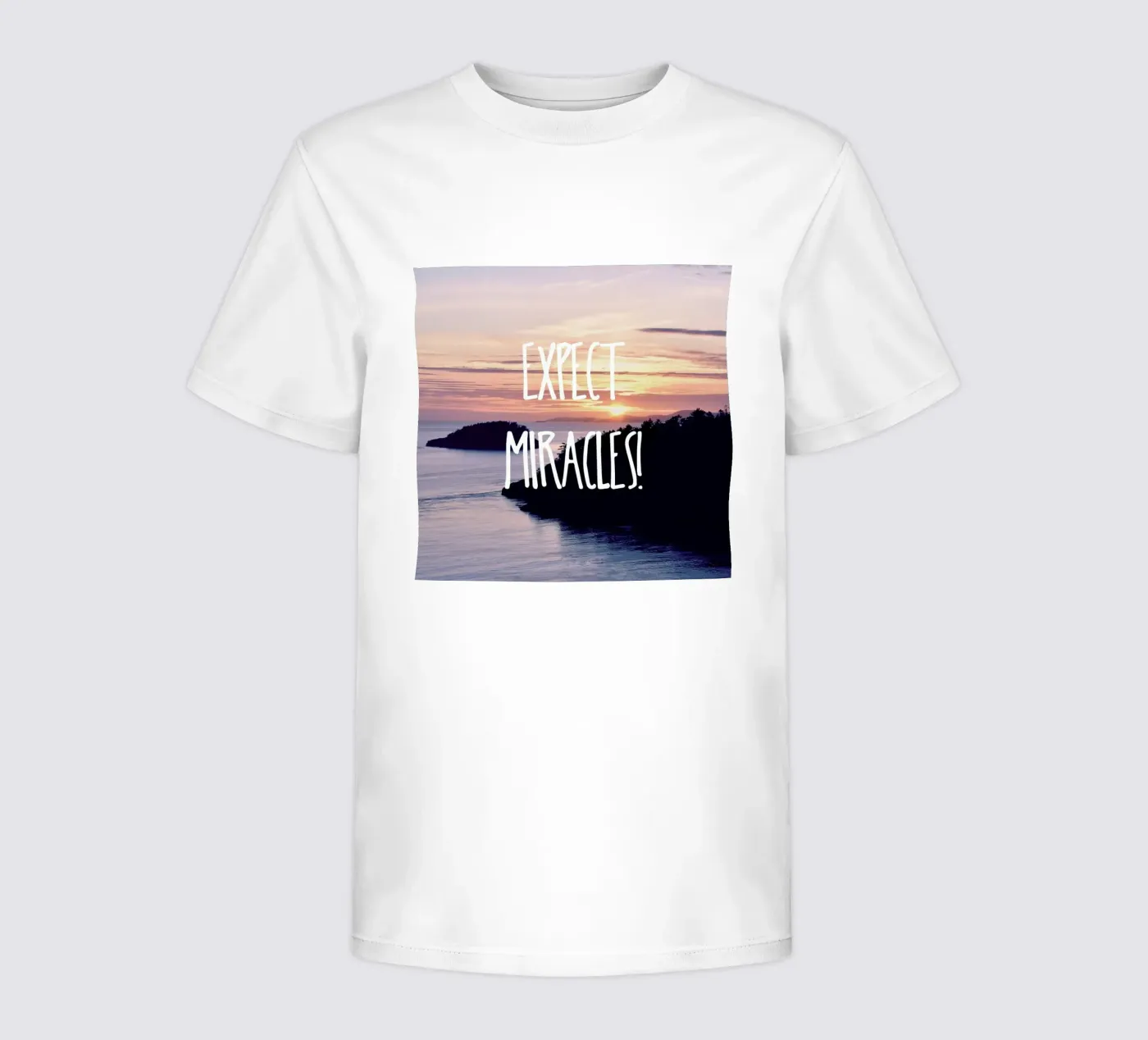 Expect Miracles t-shirt bambini da Robin Delean