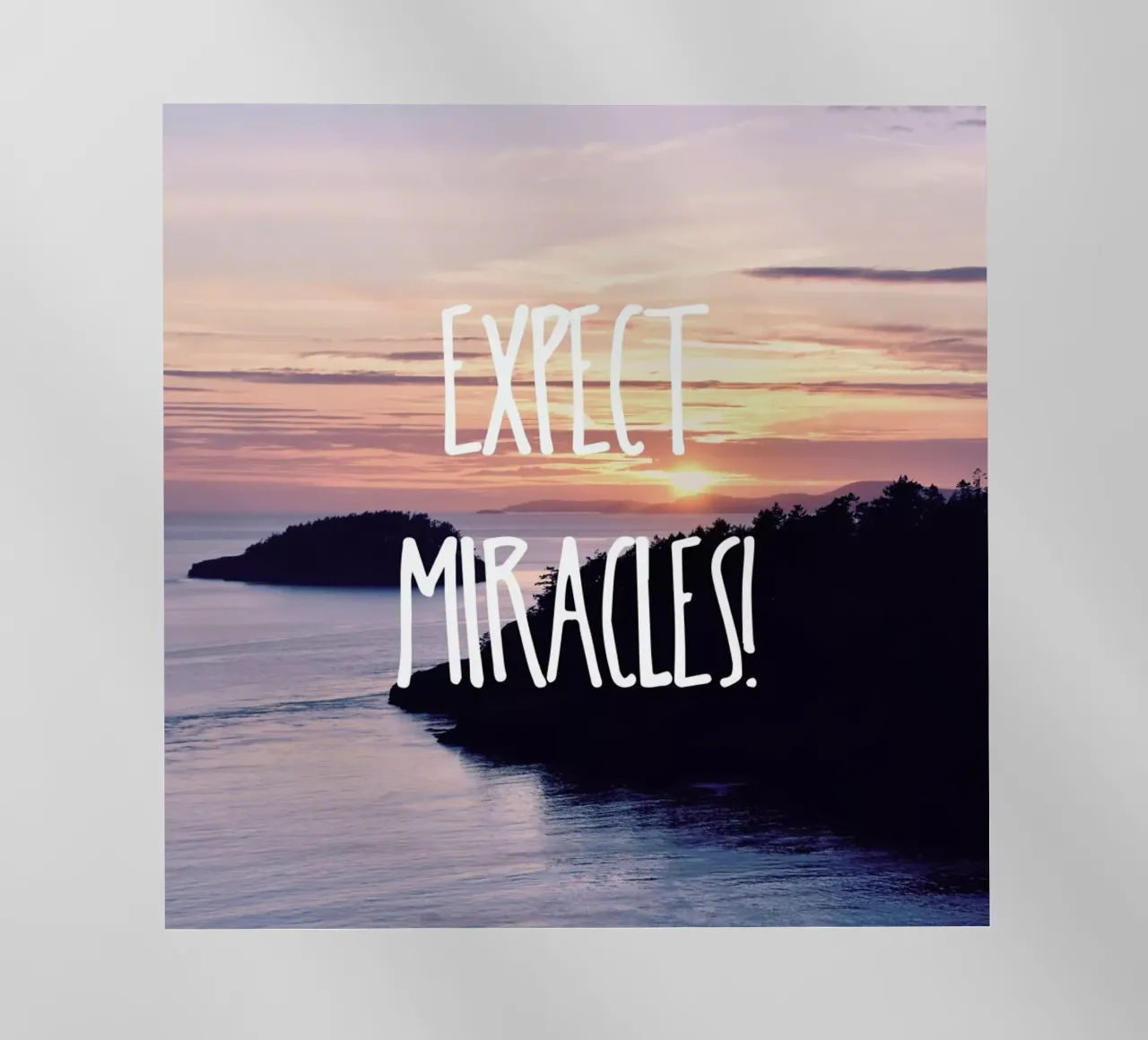 Expect Miracles pellicola backlit da Robin Delean