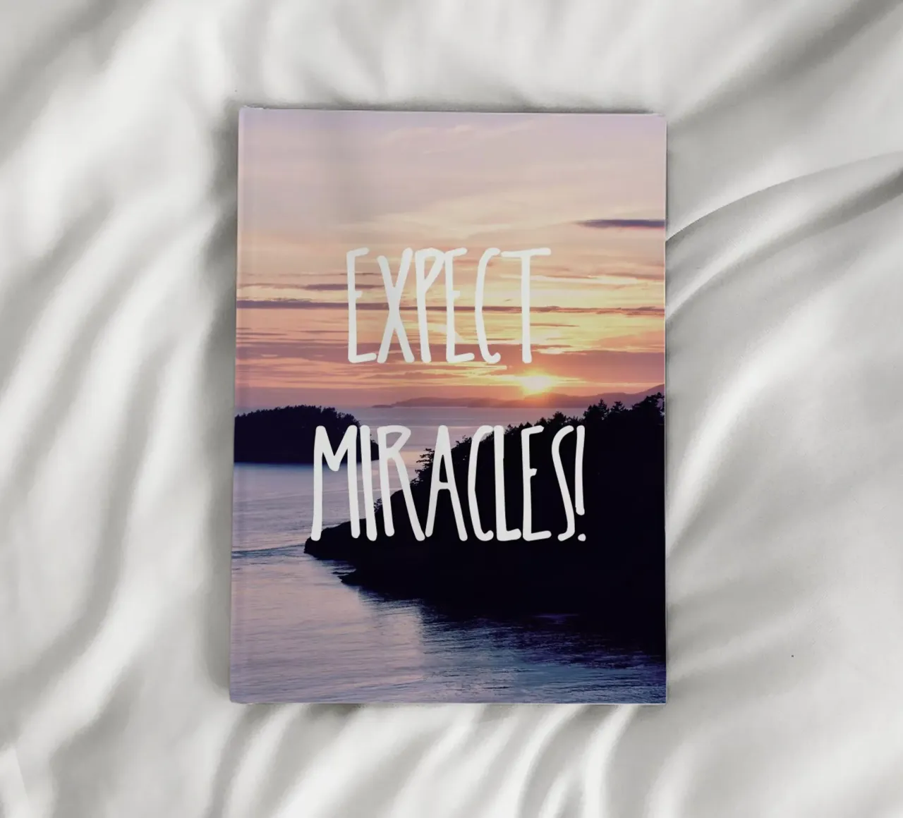 Expect Miracles notebook by Robin Delean