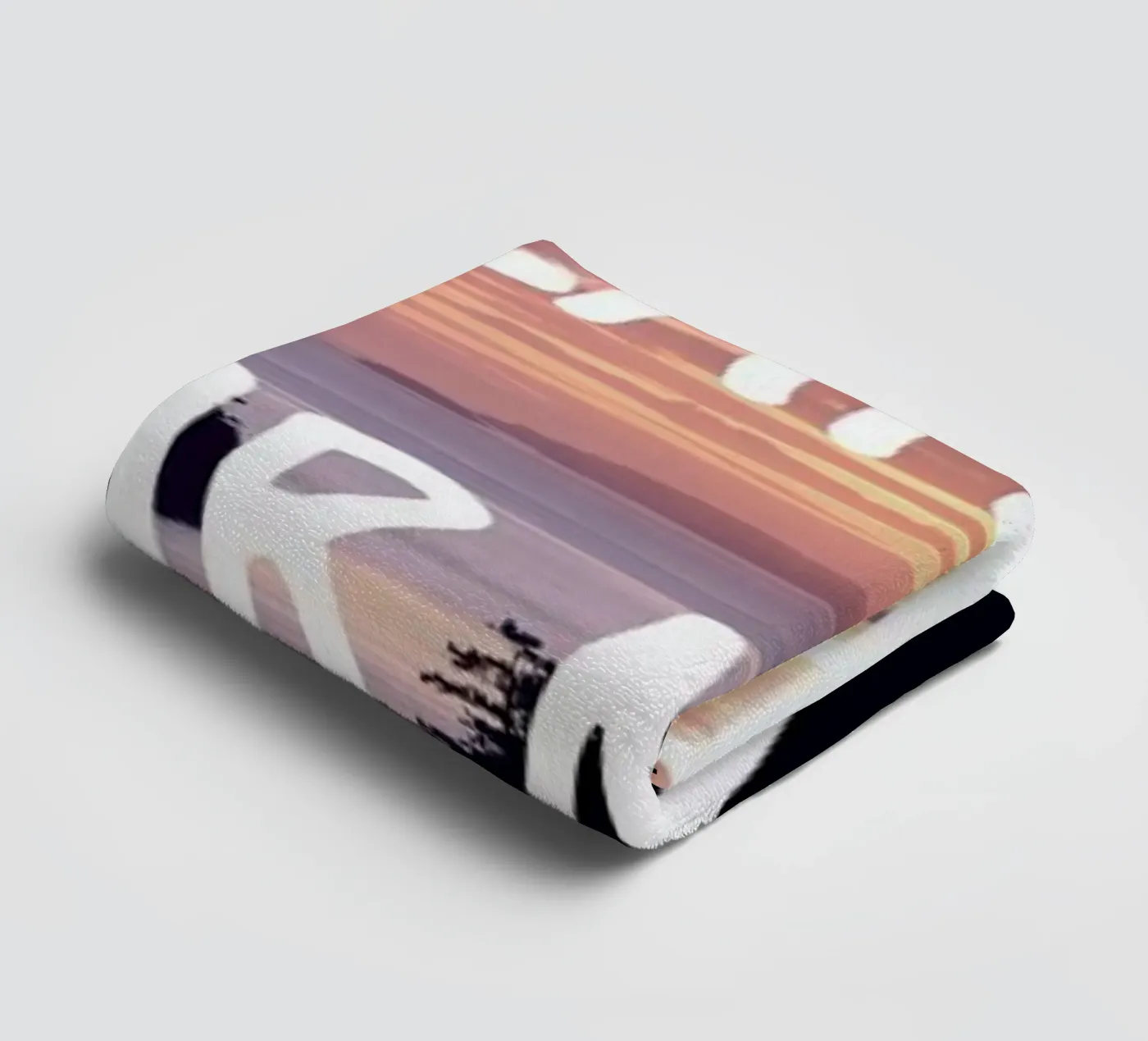 Expect Miracles towel by Robin Delean