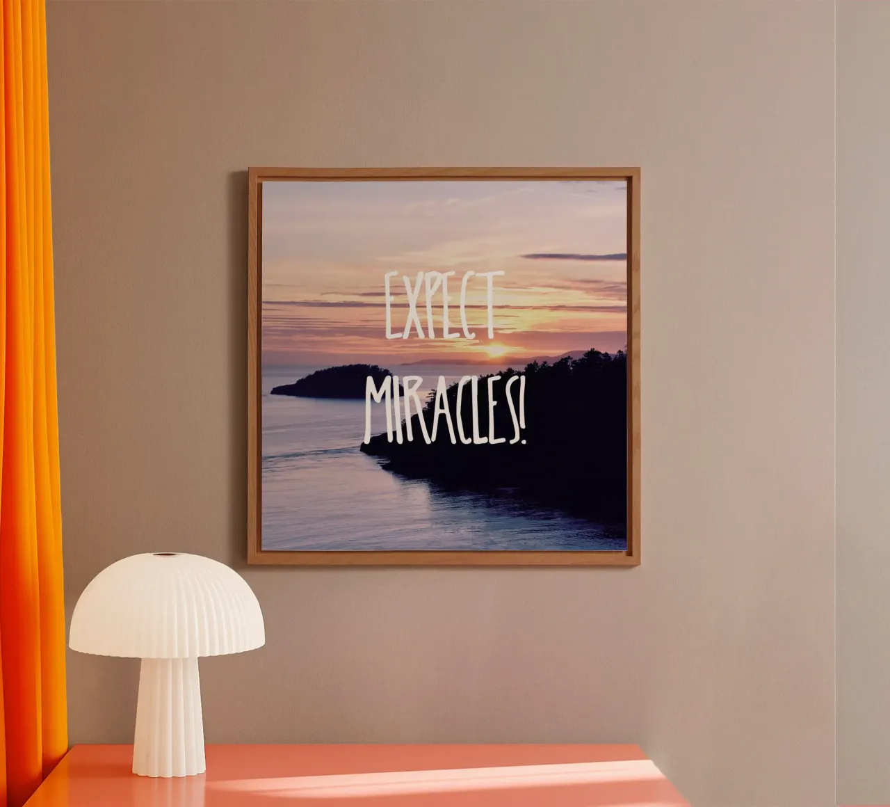 Expect Miracles forex plate by Robin Delean