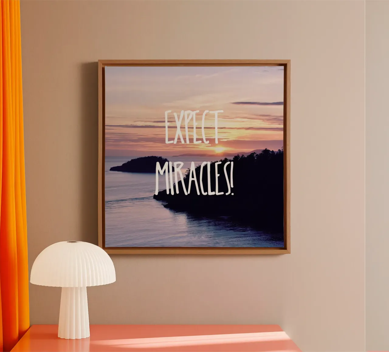 Expect Miracles tela da Robin Delean