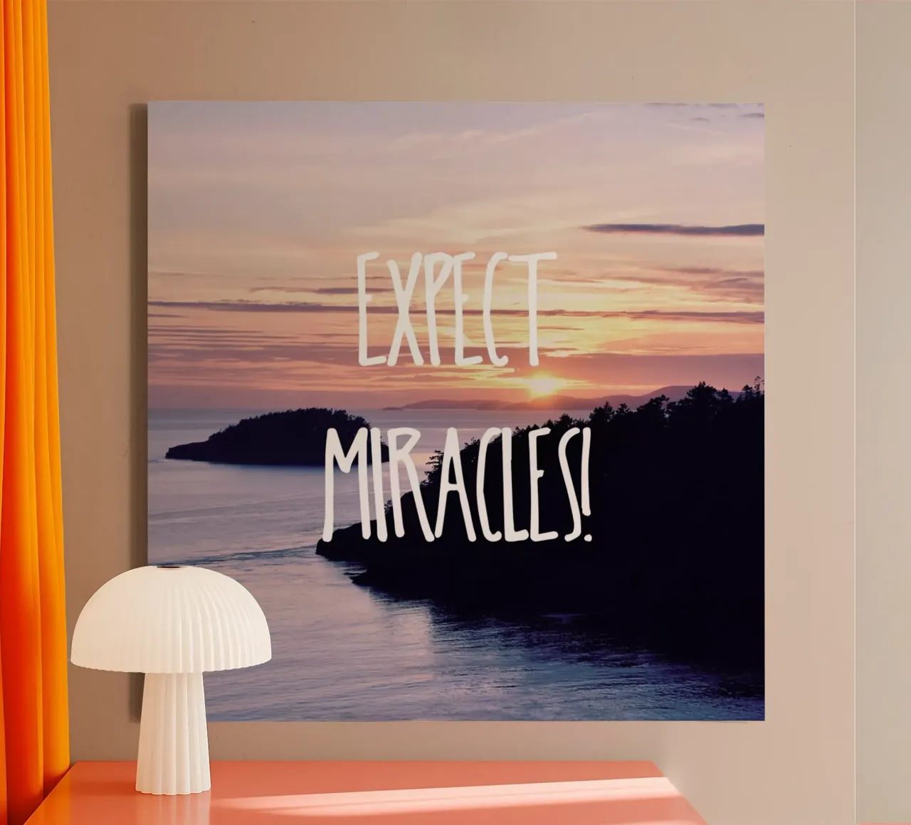 Expect Miracles tela da Robin Delean